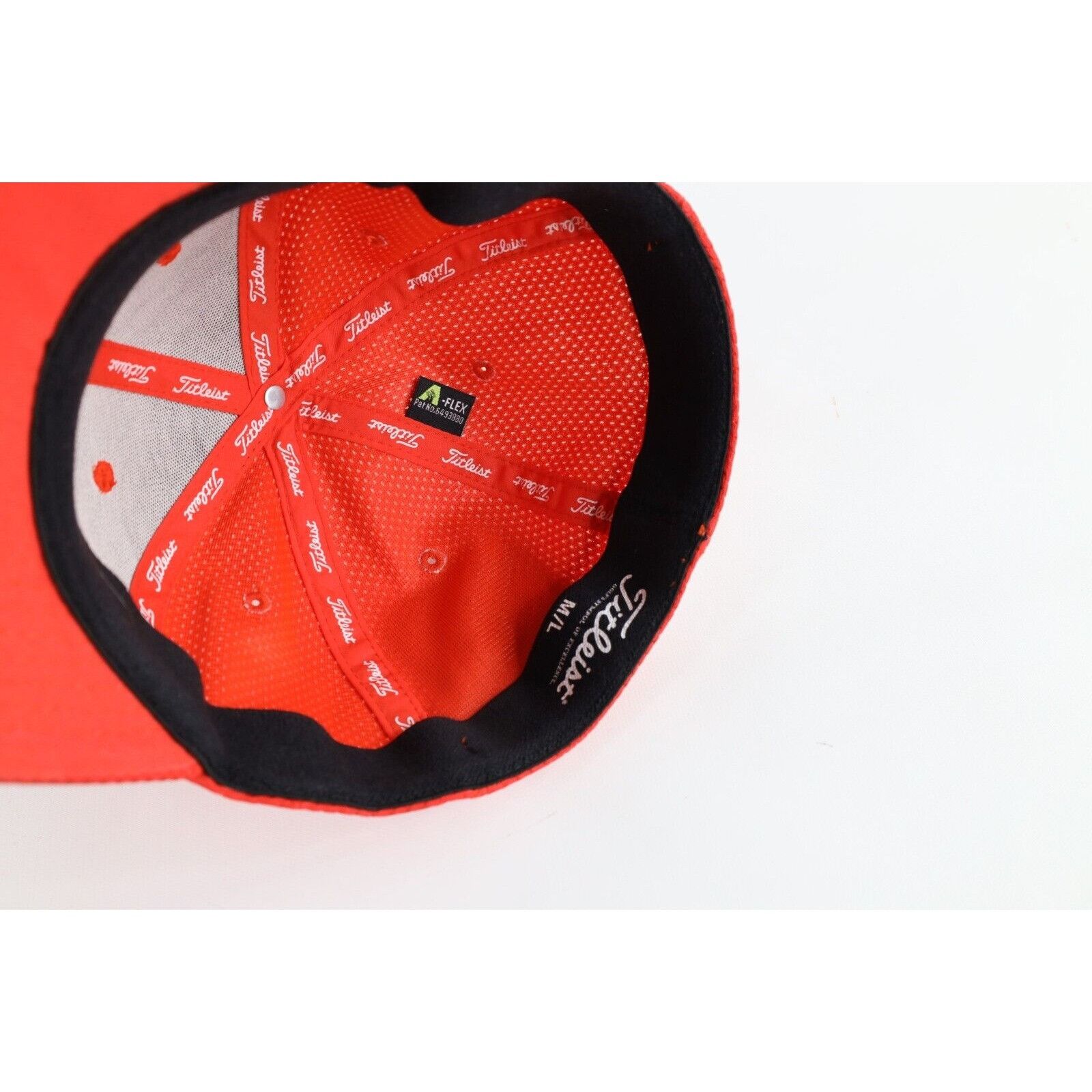 Titleist × Vintage Vintage Spell Out Titleist FootJoy Pro V1 Stretch Fitted Hat Size ONE SIZE - 7 Thumbnail