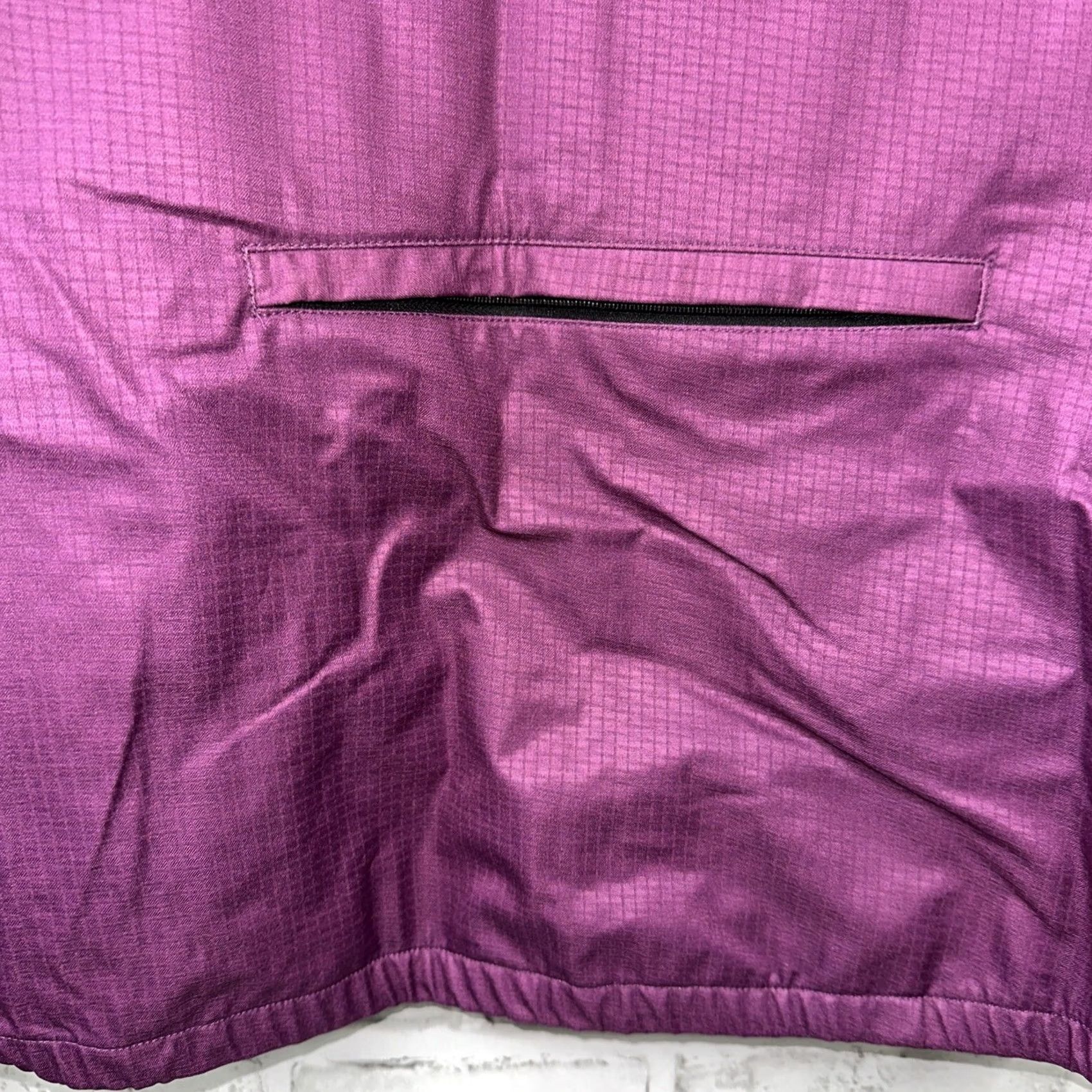 Vintage Canari Jacket Womens M Purple Full Zip Polyester Windbreaker Activewear Size M / US 6-8 / IT 42-44 - 6 Thumbnail
