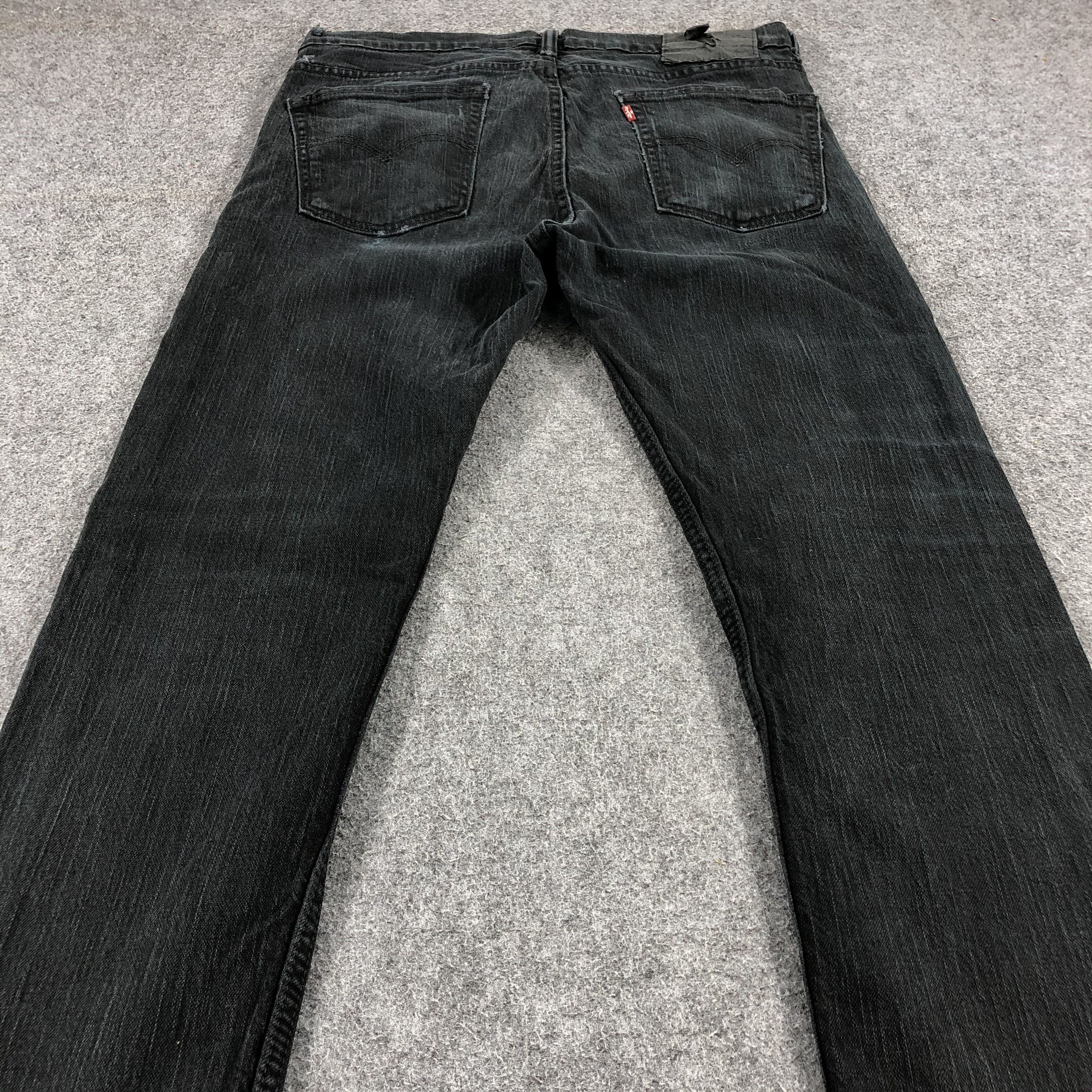 Levi's Skinny Levis S496 Jeans DarkWash Denim-J1113 Size US 31 - 4 Thumbnail