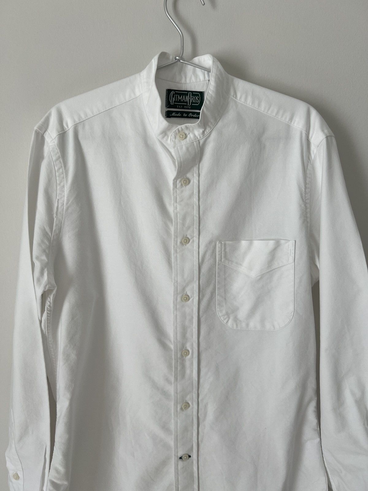 Gitman Bros. Vintage Banded Collar MTO Oxford Size US S / EU 44-46 / 1 - 3 Thumbnail