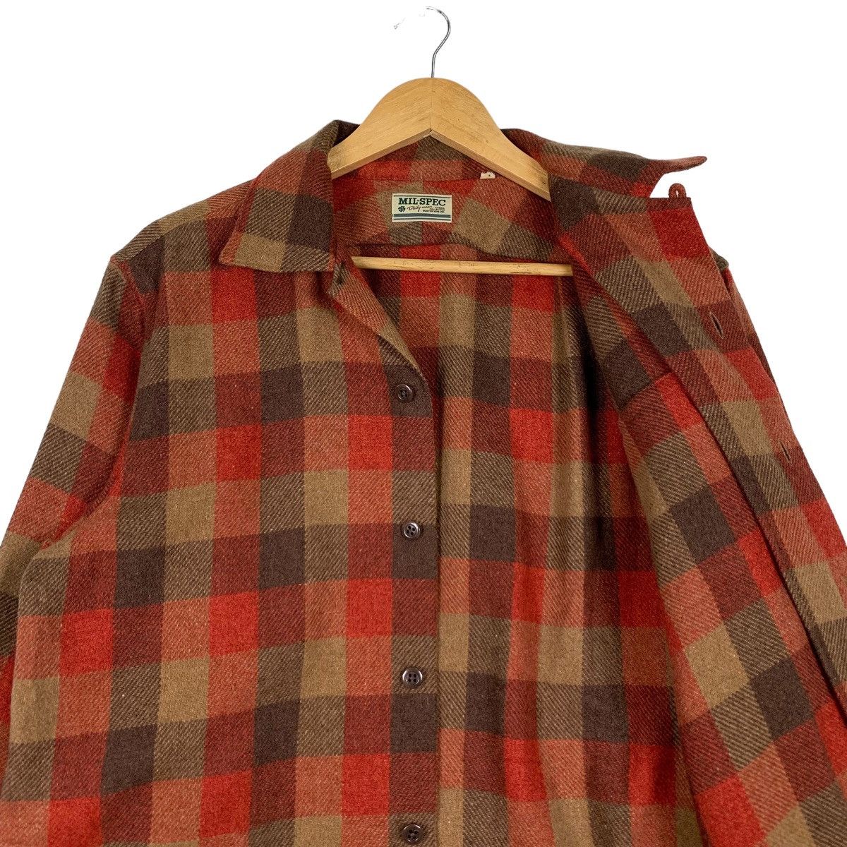 Flannel MIL-SPEC Boston Nine Tartan Single Pocket Flannel #1167-C53 Size US L / EU 52-54 / 3 - 10 Thumbnail