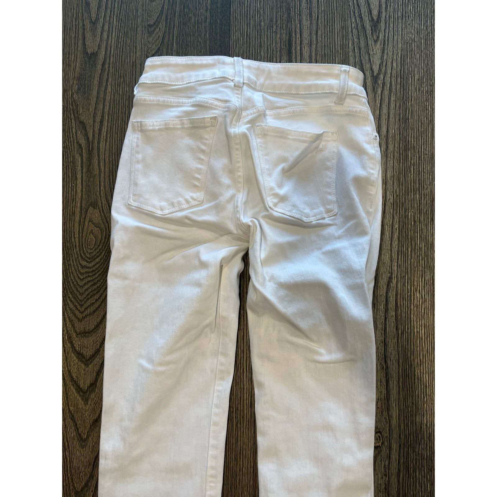 DL1961 DL1961 Mara Instasculpt Straight Ankle Jeans White Sz 26 Size 26" / US 2 / IT 38 - 12 Thumbnail