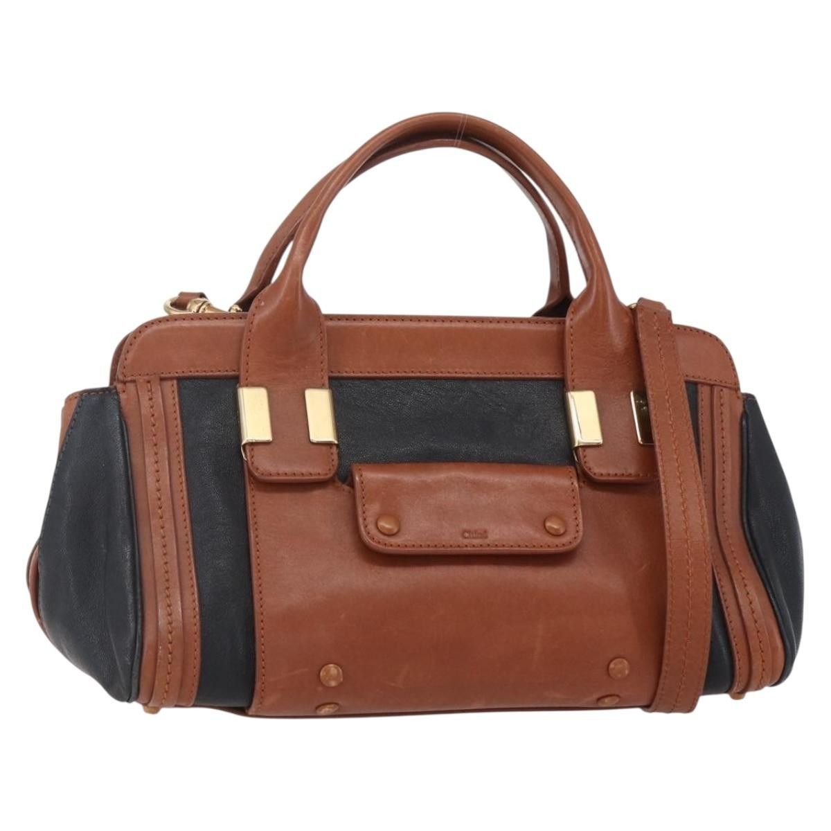 Chloe Chloe Alice Satchel Leather Size ONE SIZE - 1 Thumbnail