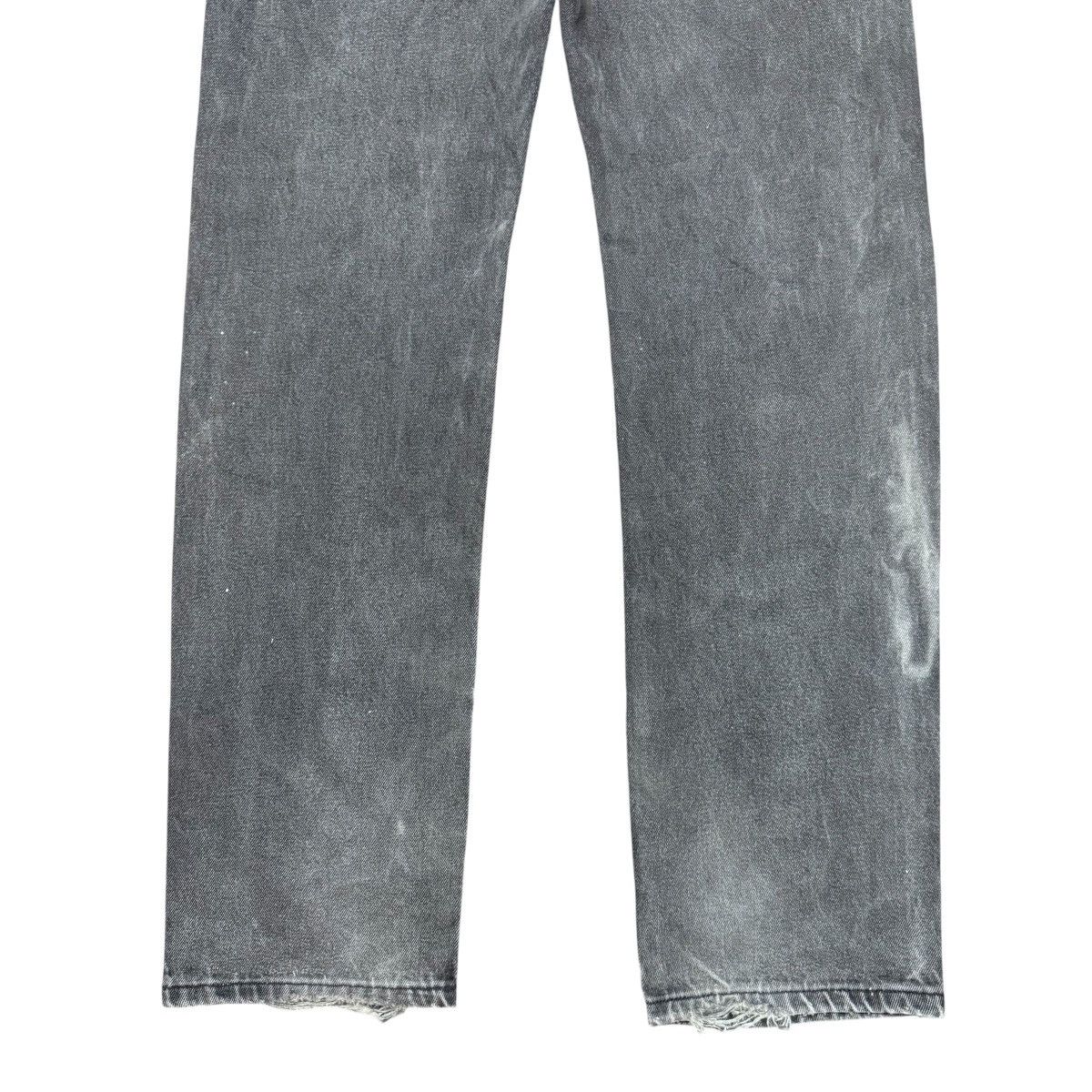 Levi's Vintage Levis 505 Black Faded Distressed Jeans Size US 34 / EU 50 - 12 Thumbnail