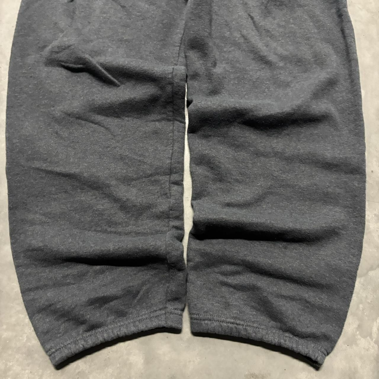 Japanese Brand × Vintage Crazy Vintage Y2K/2000s Dark Grey Essential Sweatpants! Size US 28 / EU 44 - 5 Thumbnail