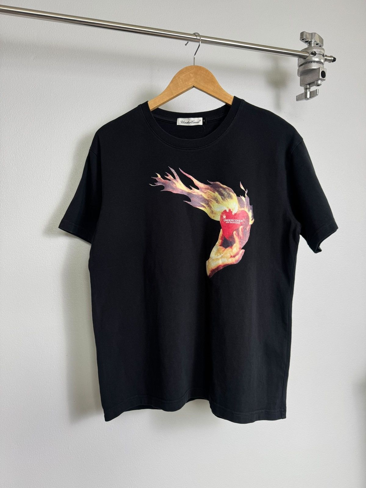 Undercover Undercover Heart On Fire T-shirt Size US S / EU 44-46 / 1 - 1 Thumbnail