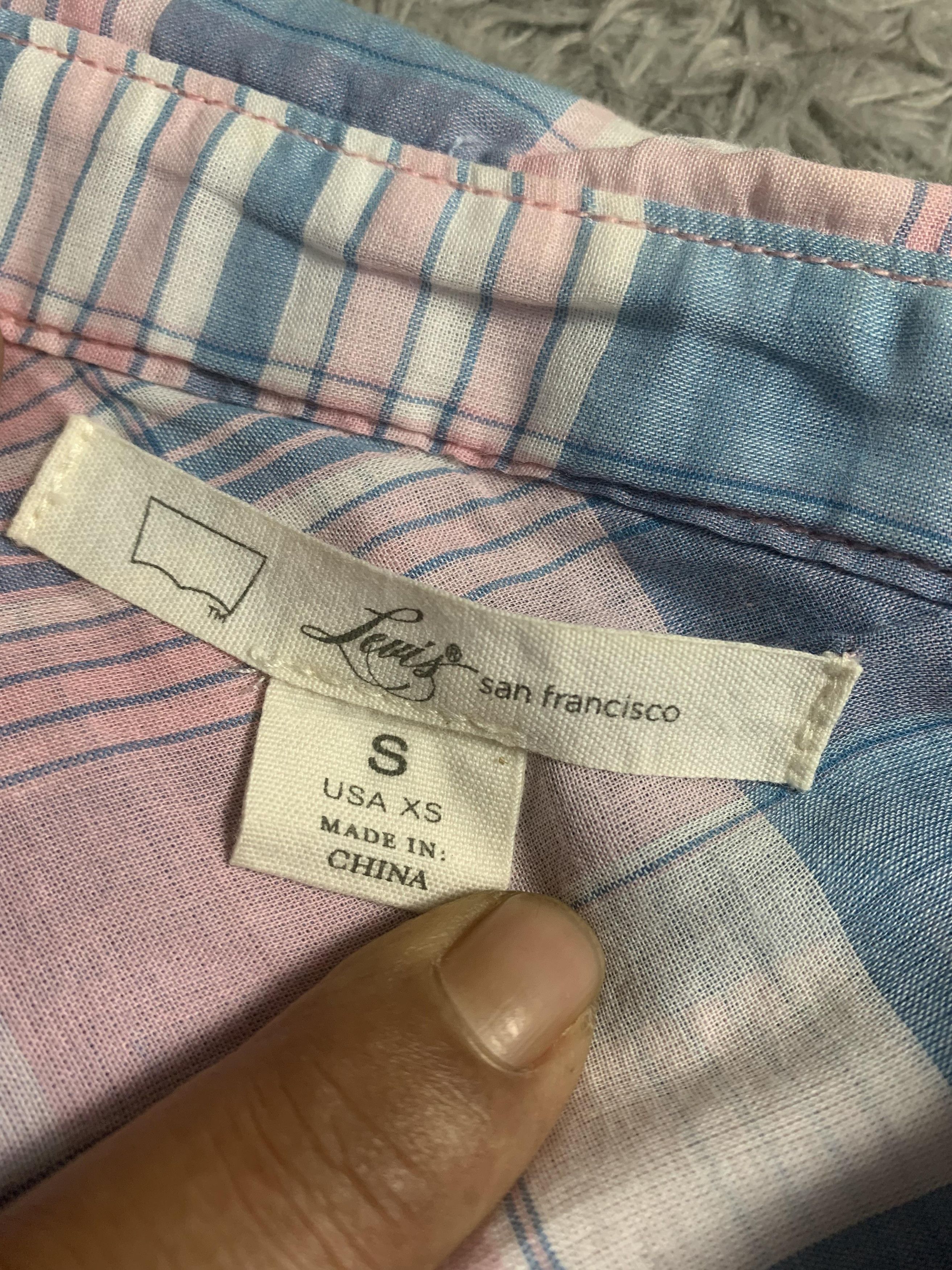 Levi's Women Levis Shirt Red Tab Flannel Size S / US 4 / IT 40 - 4 Thumbnail