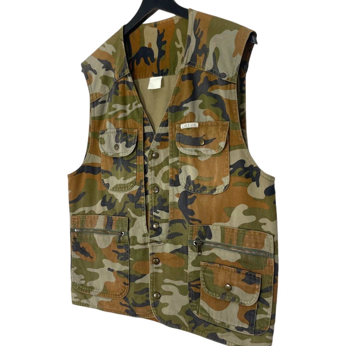 If Six Was Nine Vintage Capitan Japanese Brand Vest Jacket Camo Military Size US S / EU 44-46 / 1 - 3 Thumbnail