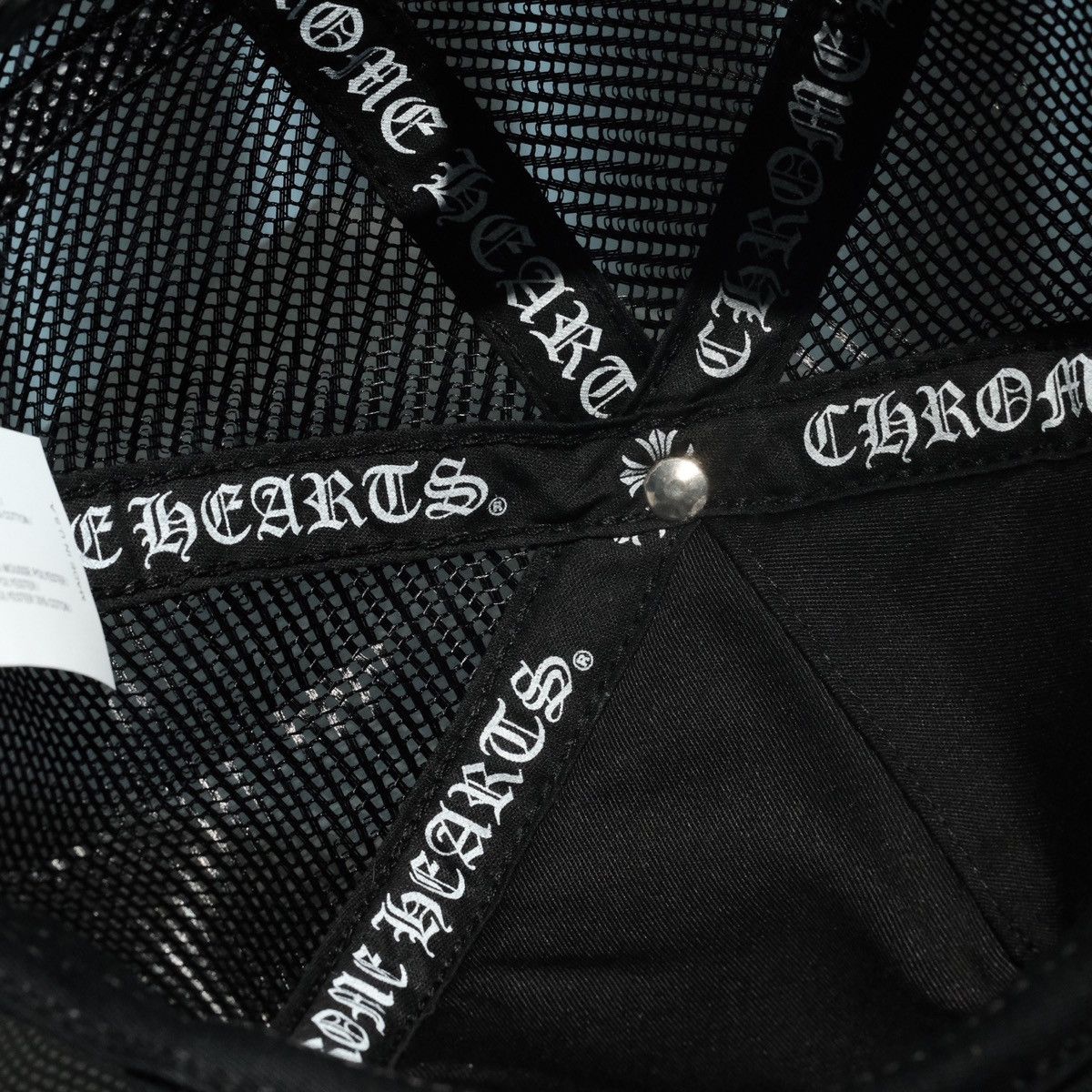 Chrome Hearts CHROME HEARTS TRUCKER CAP - CEMETERY PONY HAIR PATCHWORK Size ONE SIZE - 15 Thumbnail