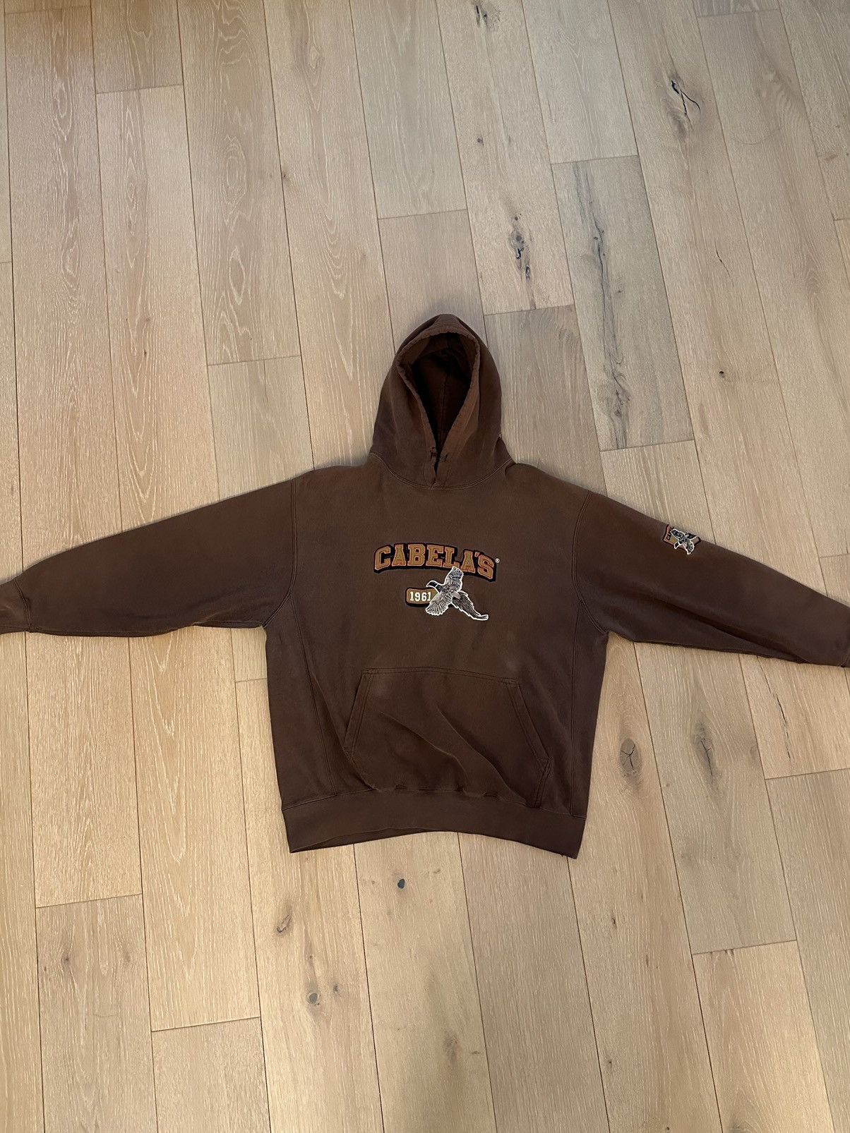 Other Cabelas 1961 Distressed Brown Hoodie Size US XL / EU 56 / 4 - 1 Thumbnail