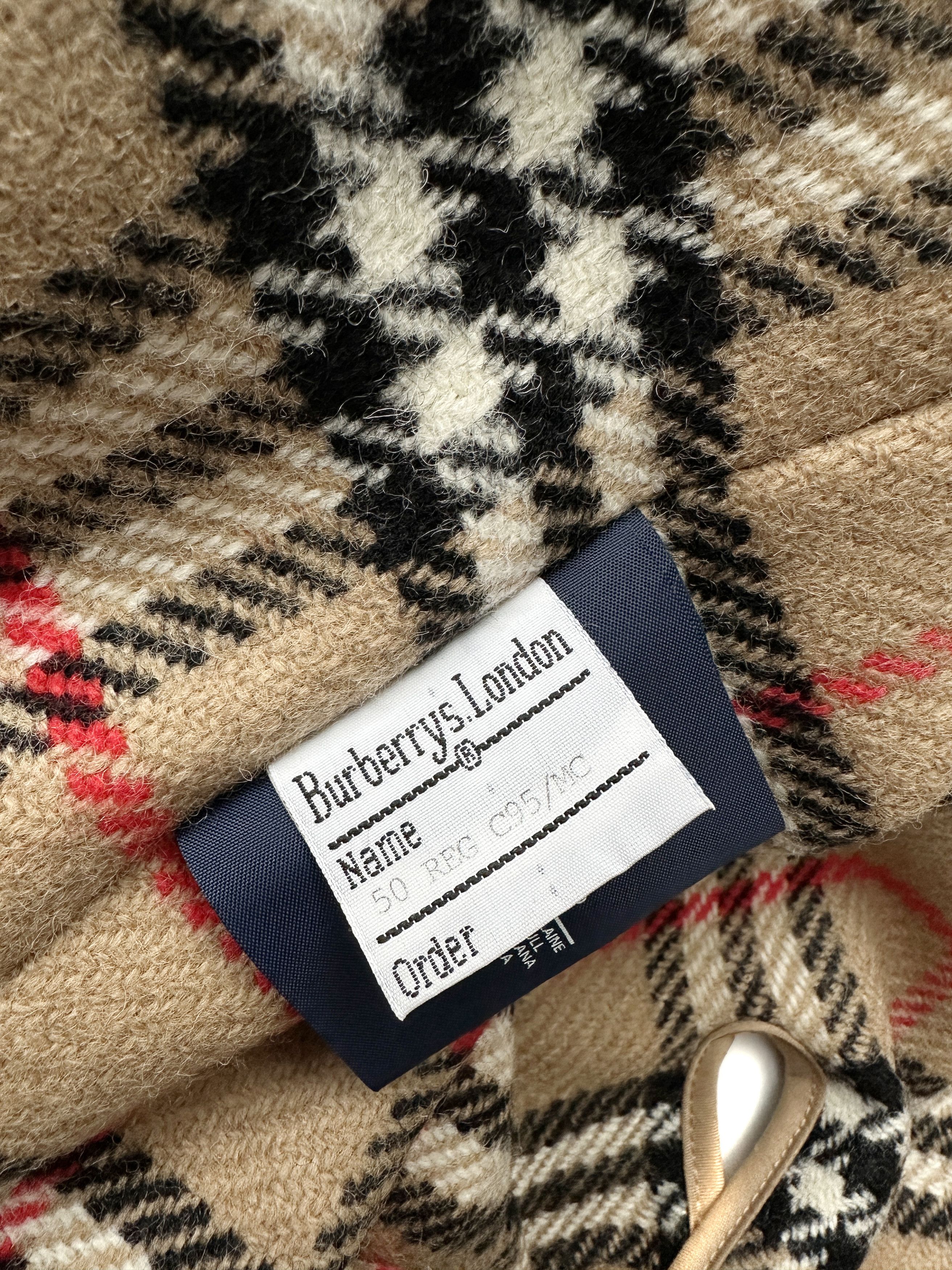 Burberry Burberry's Vintage camel check trench liner Size US M / EU 48-50 / 2 - 9 Thumbnail