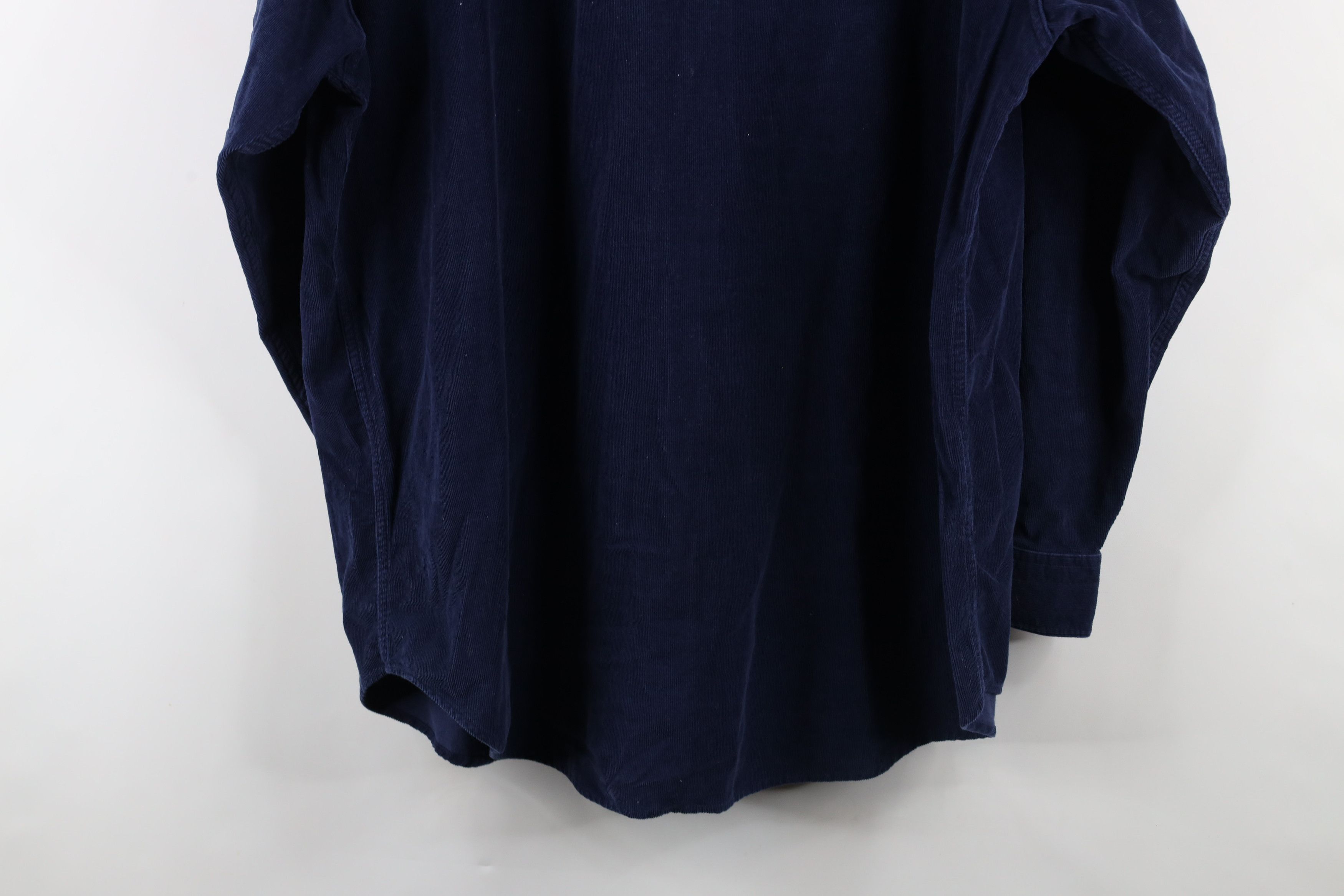 Vintage Vintage 90s Streetwear Pumpkin Corduroy Button Down Shirt Size US XL / EU 56 / 4 - 13 Thumbnail