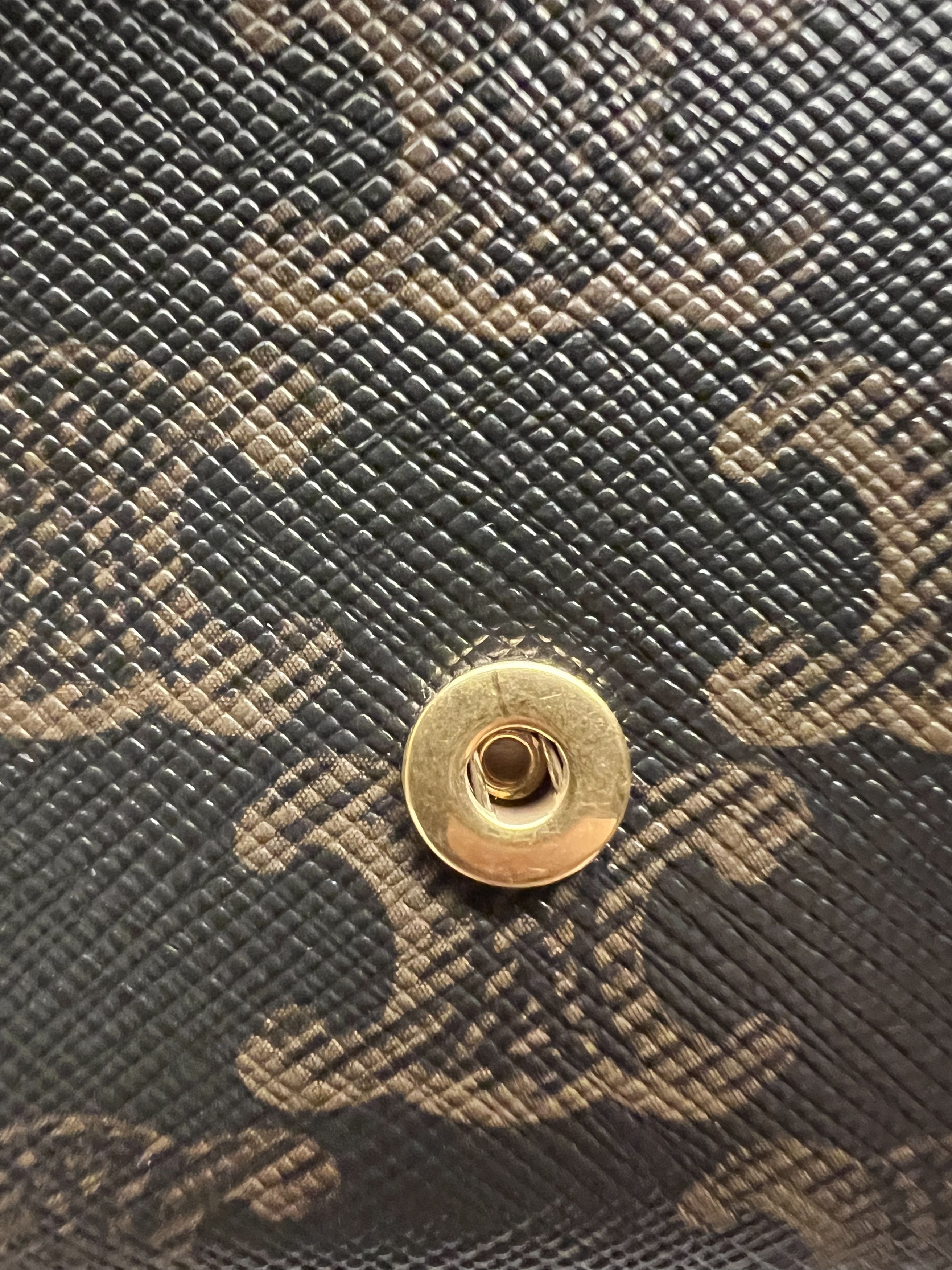 Celine Celine Small Flap Triomphe Wallet Size ONE SIZE - 6 Thumbnail