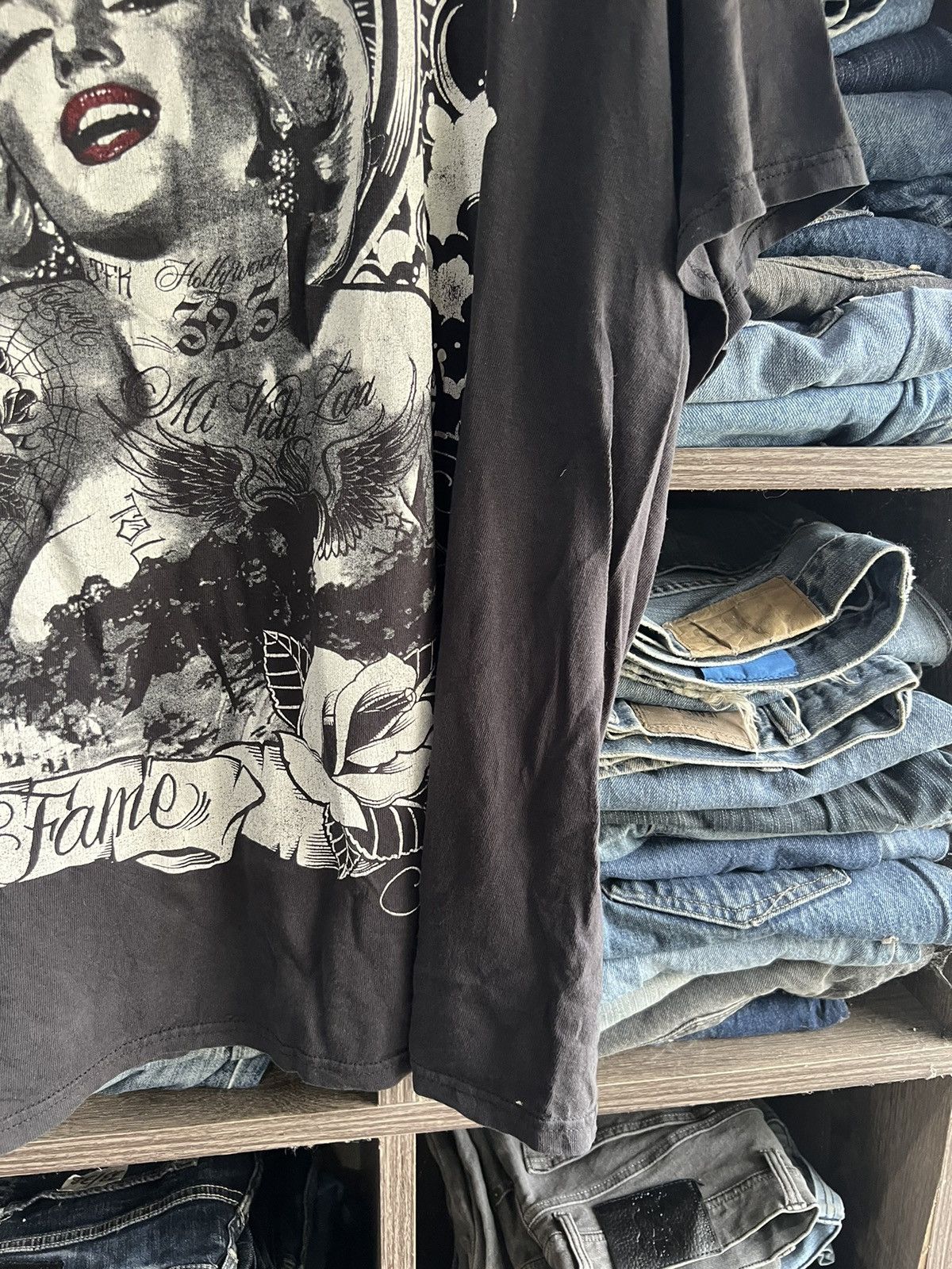 Vintage 🔥Vintage Marilyn Monroe True Fame Tees Size US XL / EU 56 / 4 - 6 Thumbnail