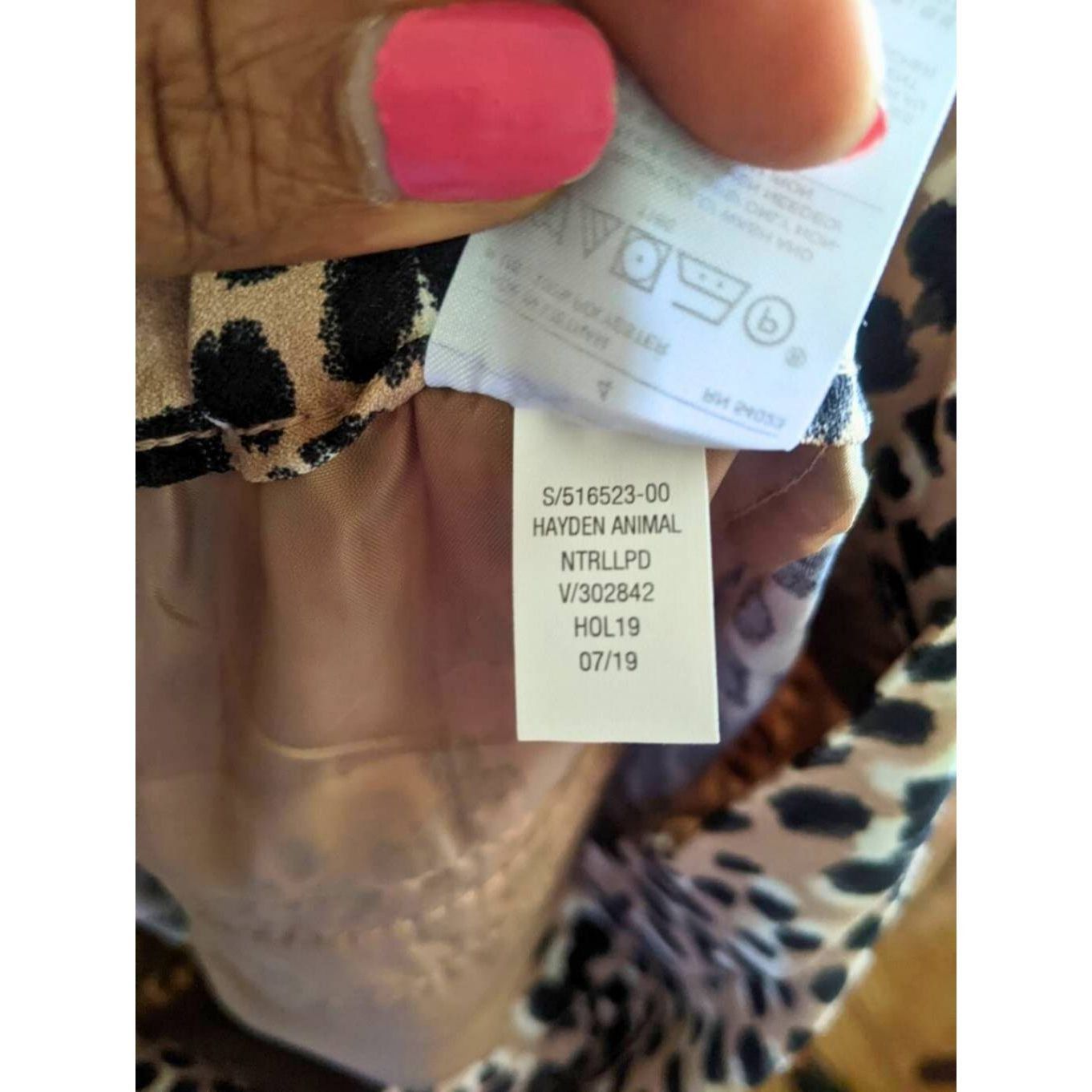 Banana Republic Banana Republic Factory Hayden Leopard Print Pants Size 4 Ta Size 27" / US 4 / IT 40 - 5 Thumbnail