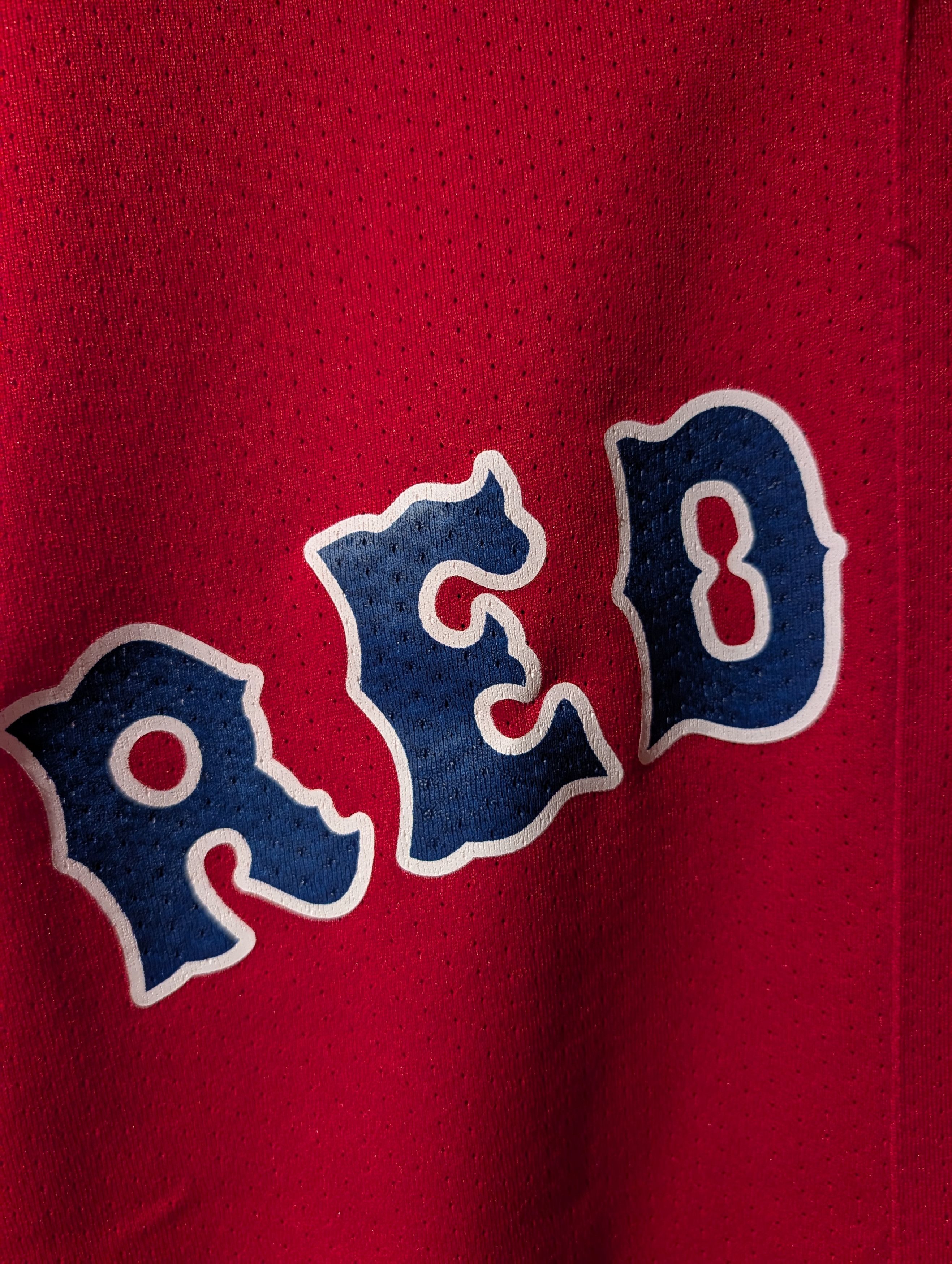 Majestic Vintage Y2K Boston Red Sox MLB Majestic Hillenbrand Jersey Size US L / EU 52-54 / 3 - 2 Thumbnail