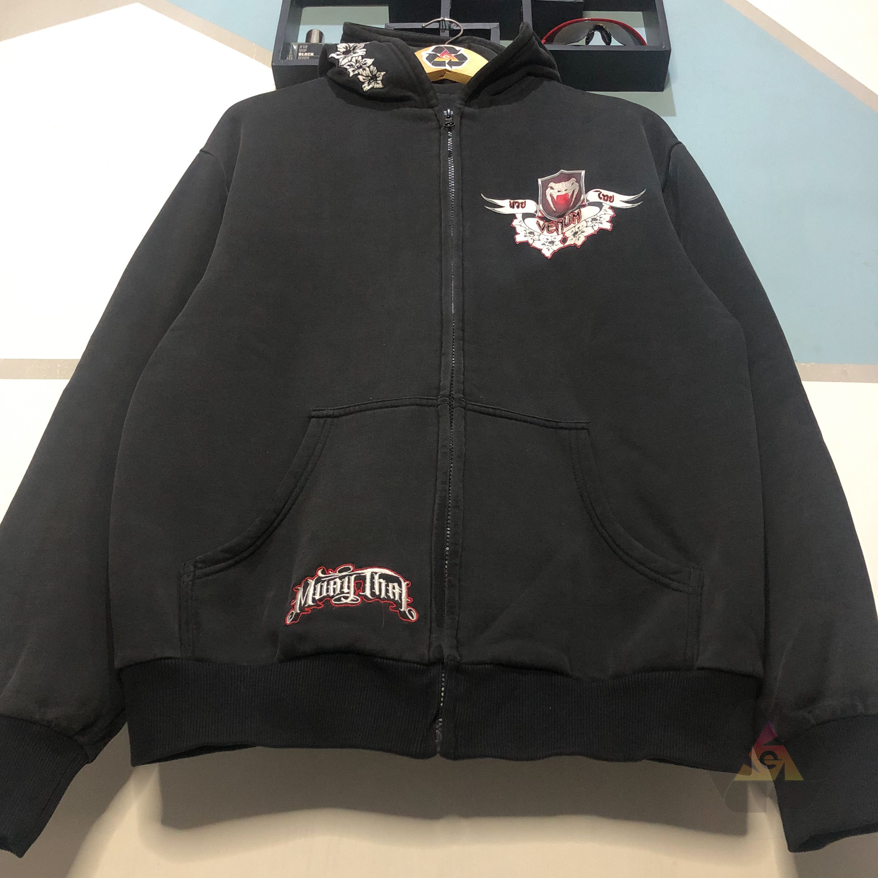 UFC × Vintage Venum Zip-Up Muay Thai Embroidered Y2K Size US L / EU 52-54 / 3 - 5 Thumbnail