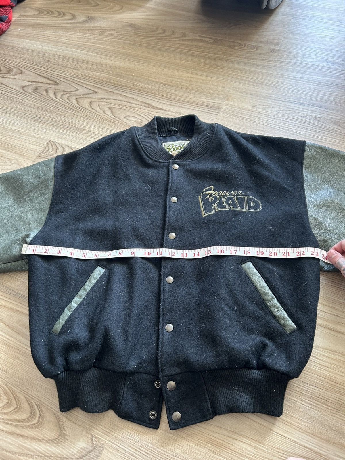 Roots Vintage Roots Forever Plaid The Musical Broadway Bomber Size US L / EU 52-54 / 3 - 7 Thumbnail