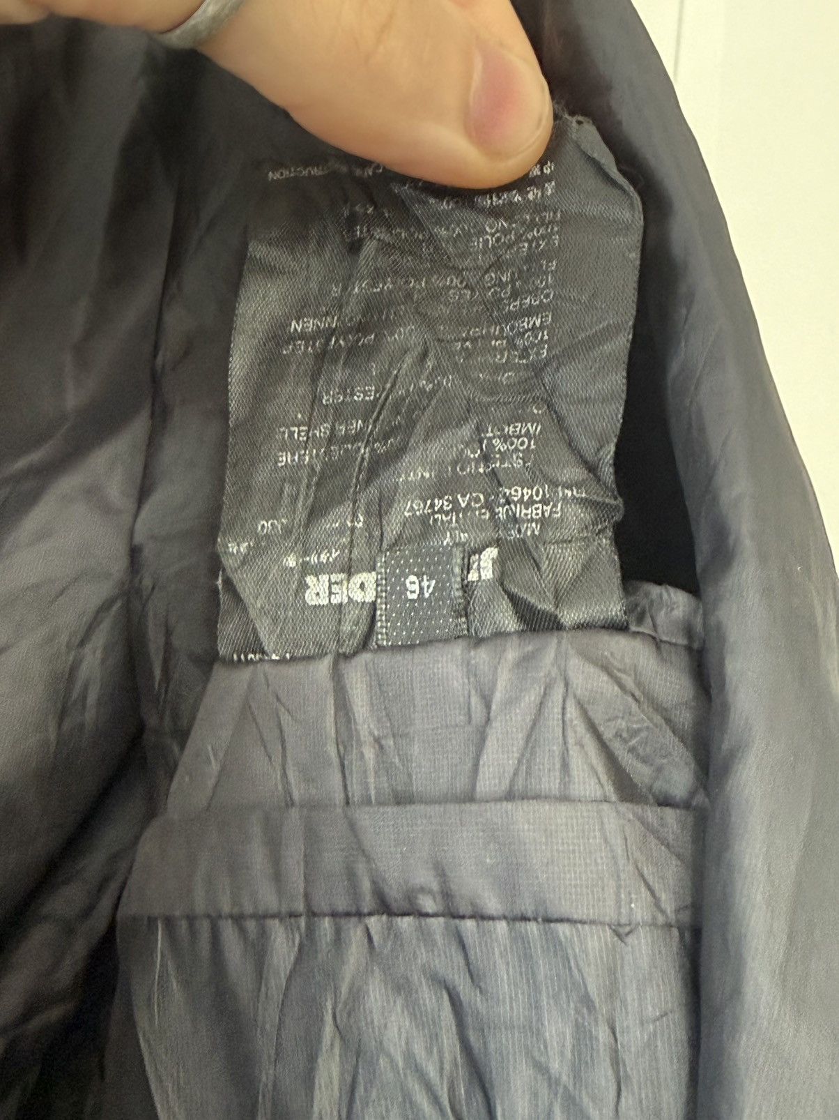 Jil Sander Jil Sander (Raf Simon era) Black Nylon Jacket Size US S / EU 44-46 / 1 - 7 Thumbnail