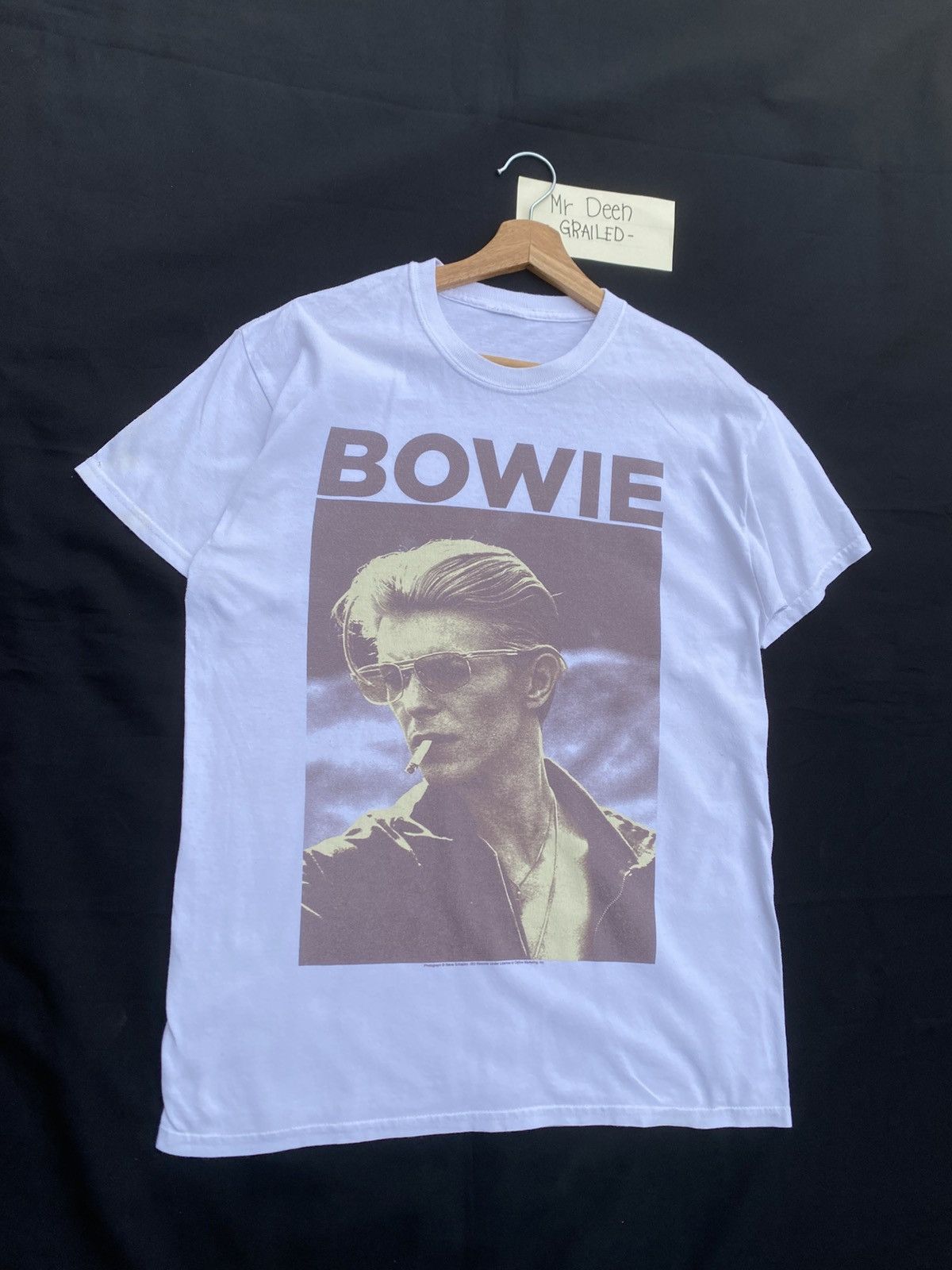 Band Tees Rare Vintage David Bowie Print Tshirt Size US M / EU 48-50 / 2 - 3 Thumbnail