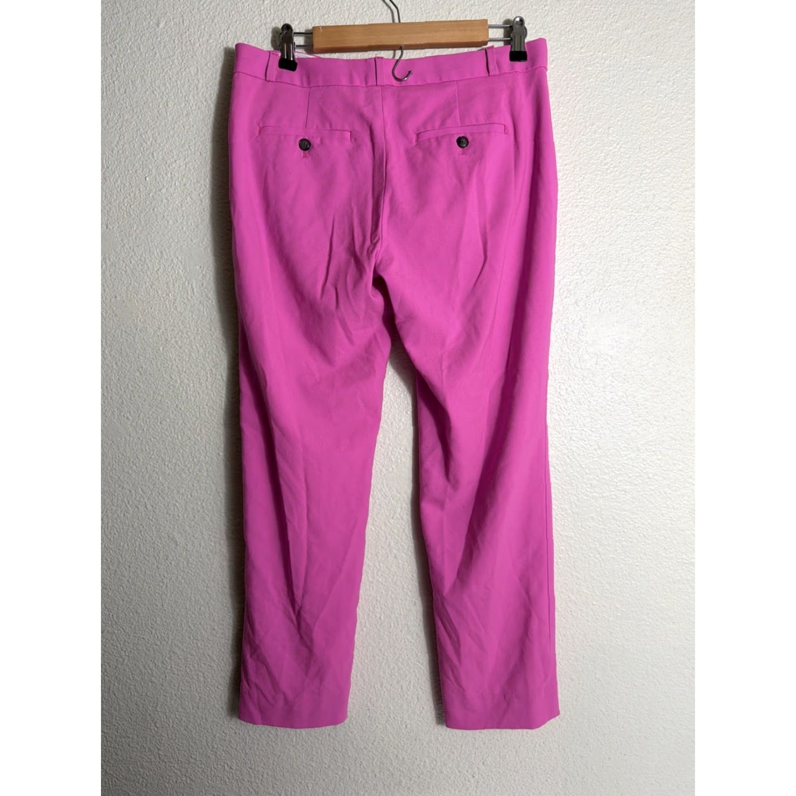 Banana Republic **Banana Republic Womens Pink Pleated Straight Leg Size 6 Pants** User: **Banana Republic Women's Size 6 Pink Pleated Straight Leg Pants** Size 28" / US 6 / IT 42 - 7 Thumbnail