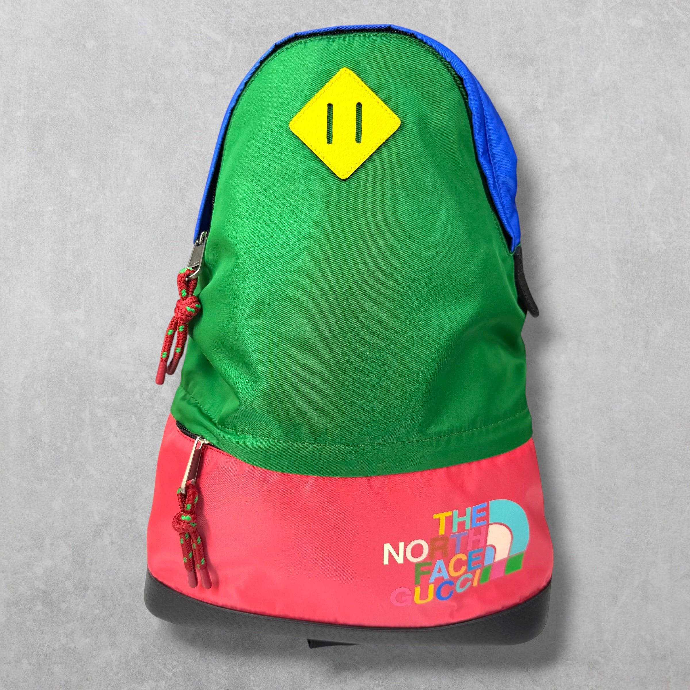 Gucci Gucci x TNF Multicolor Recycled Backpack M Size ONE SIZE - 1 Thumbnail
