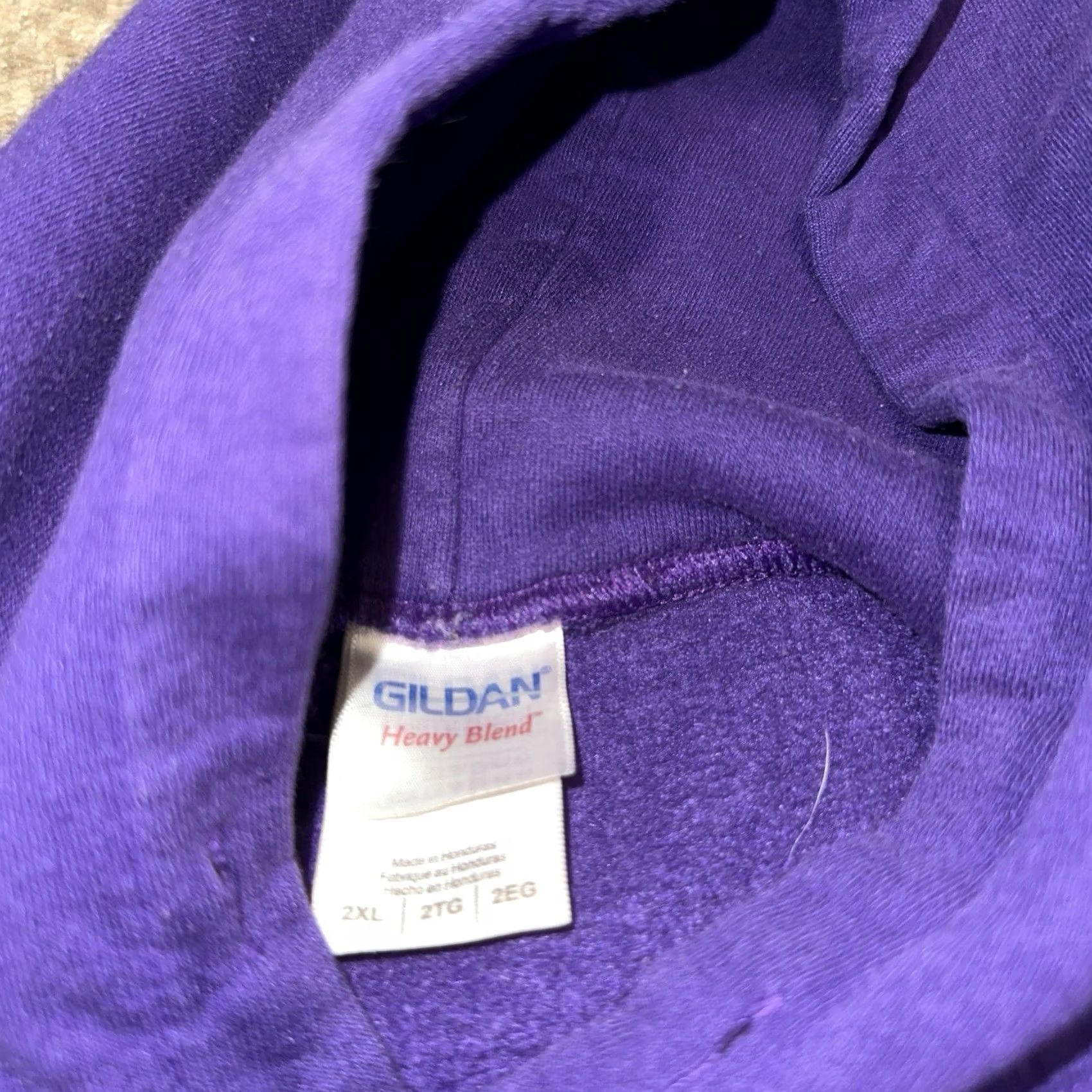 Gildan VINTAGE Pokemon Gengar Hoodie Mens 2XL Pullover Y2K Purple Graphic Print Size US XXL / EU 58 / 5 - 4 Thumbnail