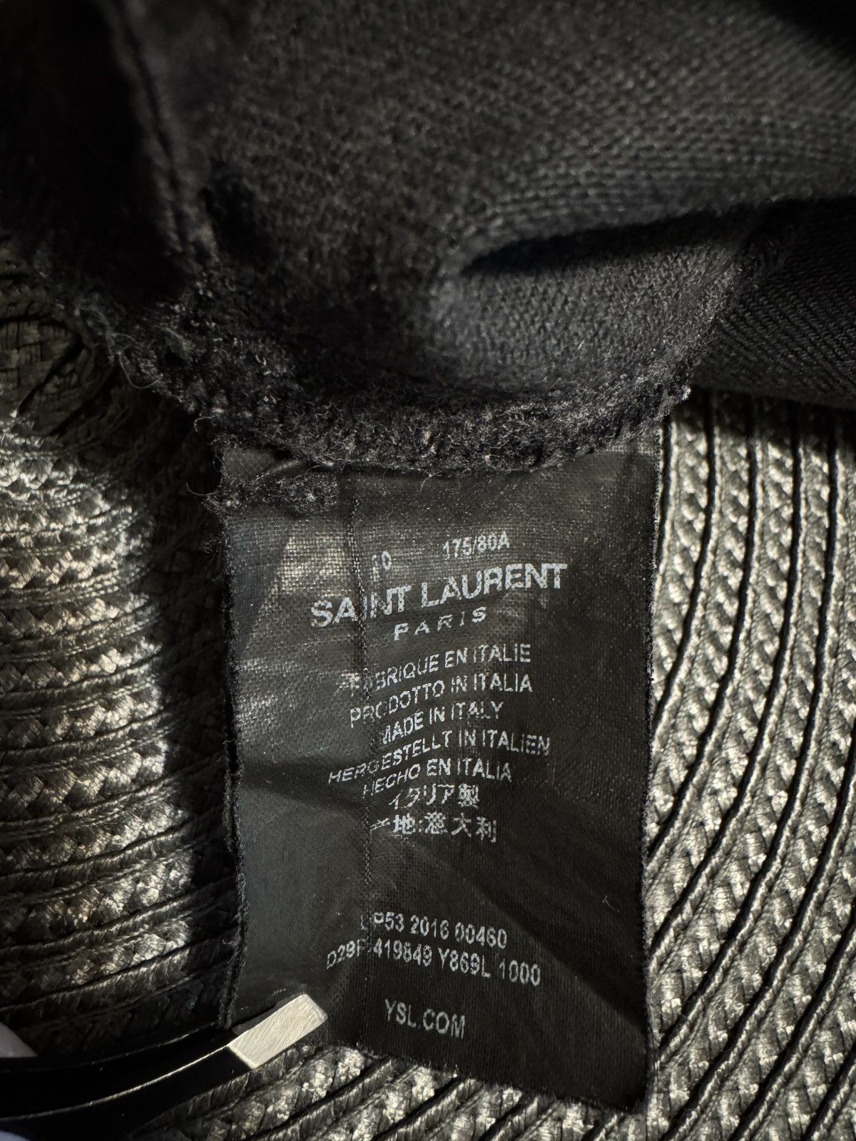 Saint Laurent Paris Saint Laurent D10 black chain Size US 30 / EU 46 - 5 Thumbnail