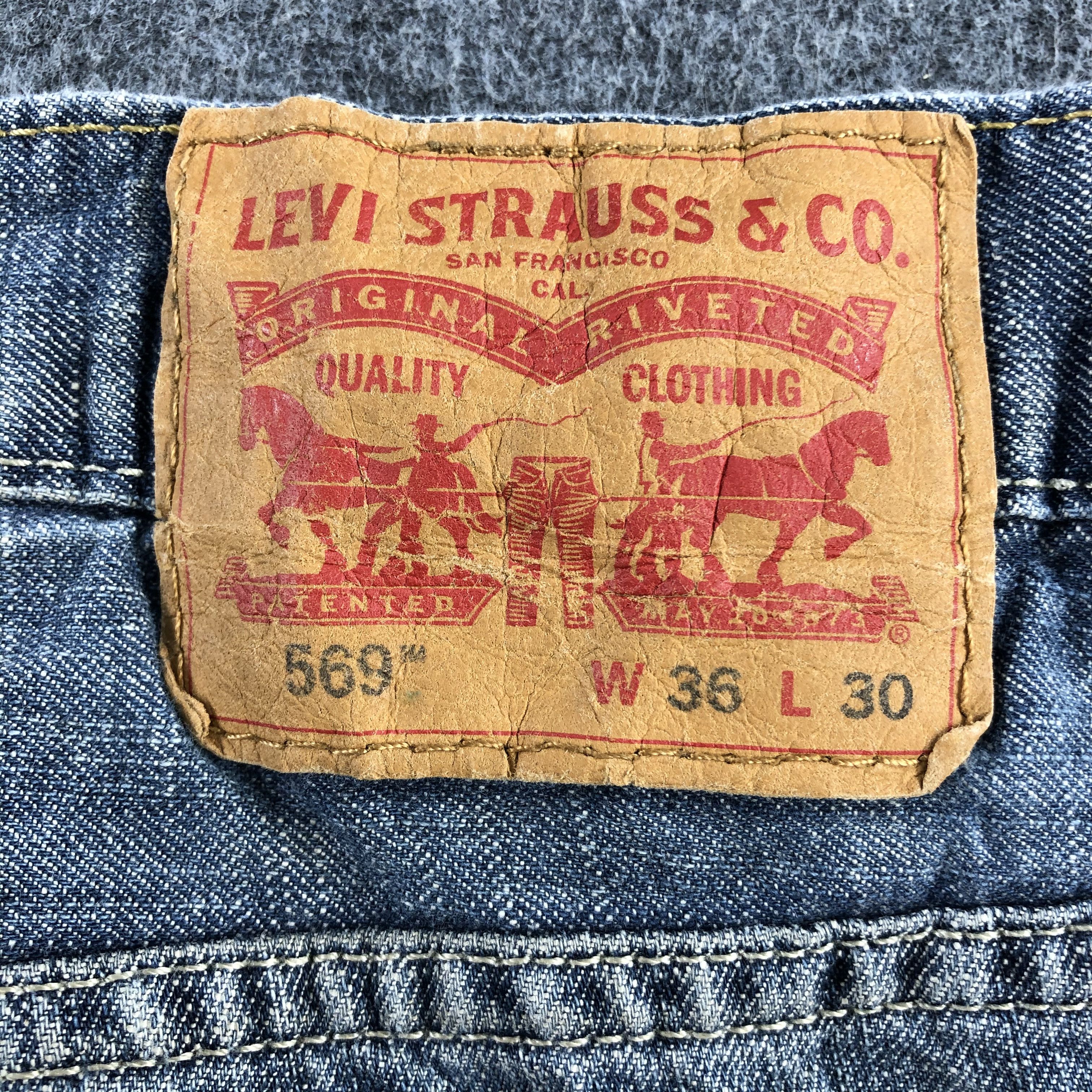 Levi's Vintage Levis 569 Jeans-J2268 Size US 38 / EU 54 - 5 Thumbnail