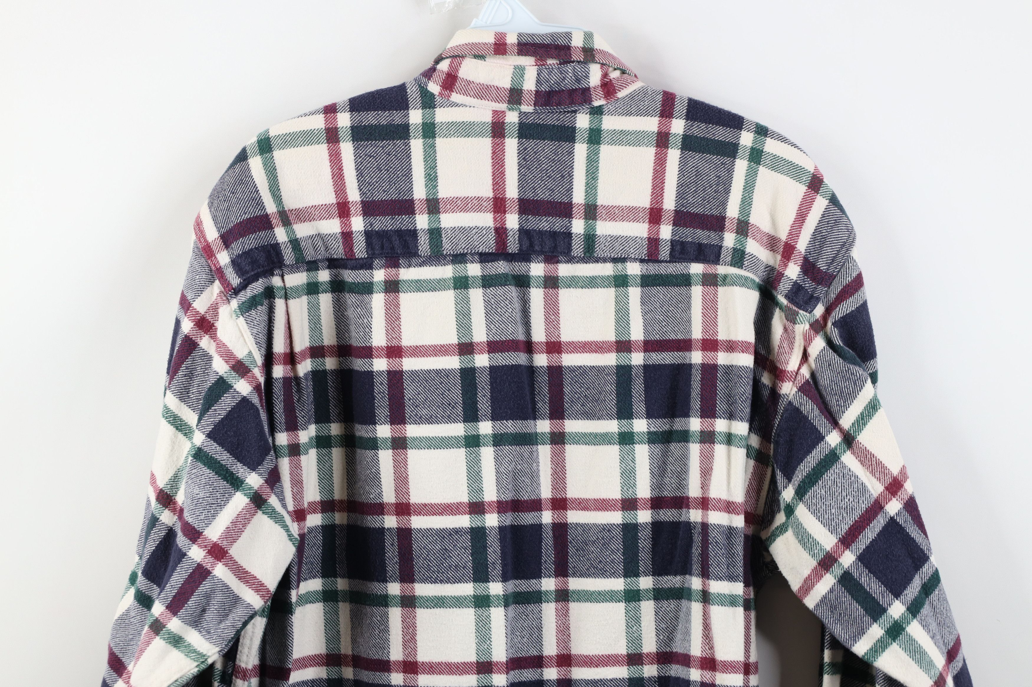 Vintage Vintage 90s Streetwear Flannel Collared Button Down Shirt Size US M / EU 48-50 / 2 - 12 Thumbnail