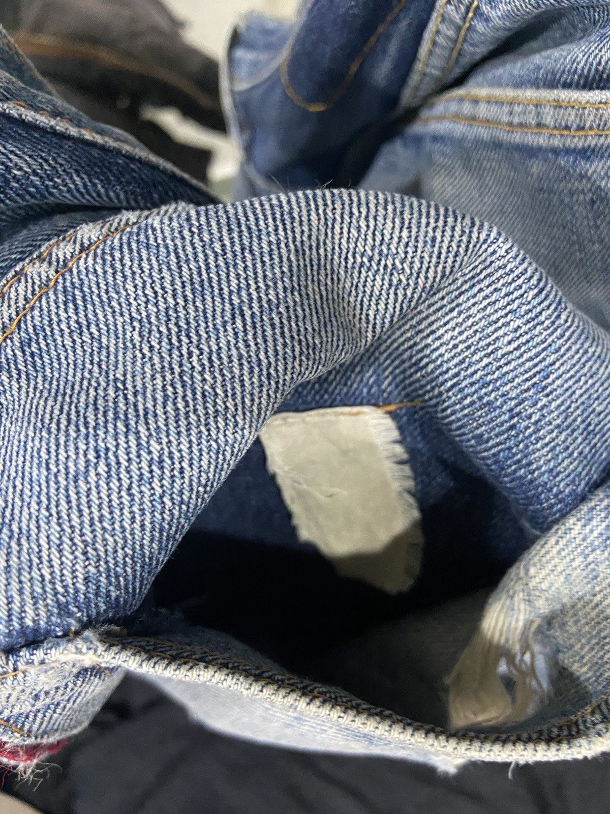 Denime Denime thrashed selvedge Japan jeans Size US 33 - 8 Thumbnail
