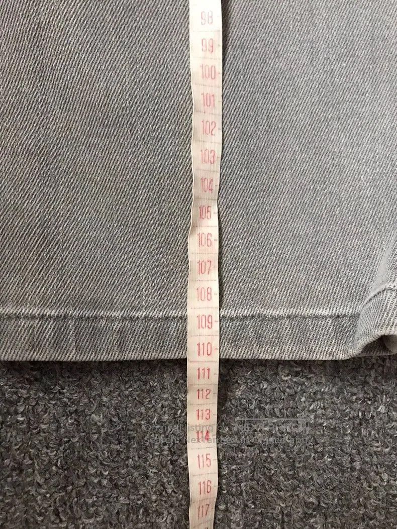 Maison Margiela Martin Margiela Gray Straight Leg Jeans. Size US 38 / EU 54 - 8 Thumbnail
