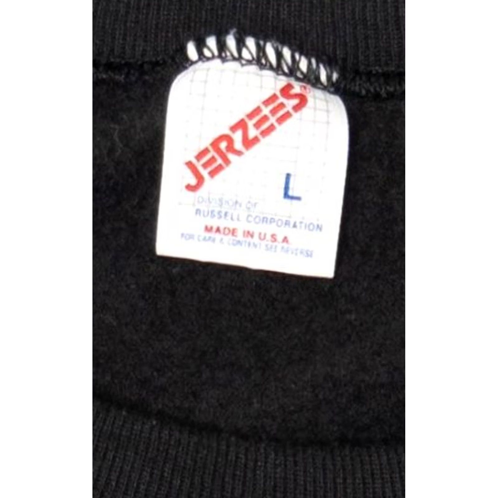 Jerzees VINTAGE Make A Wish Winter Wine Fest Sweatshirt Jerzees Large Black 1990s Mens Women Adults Boys Girls Size US L / EU 52-54 / 3 - 3 Thumbnail