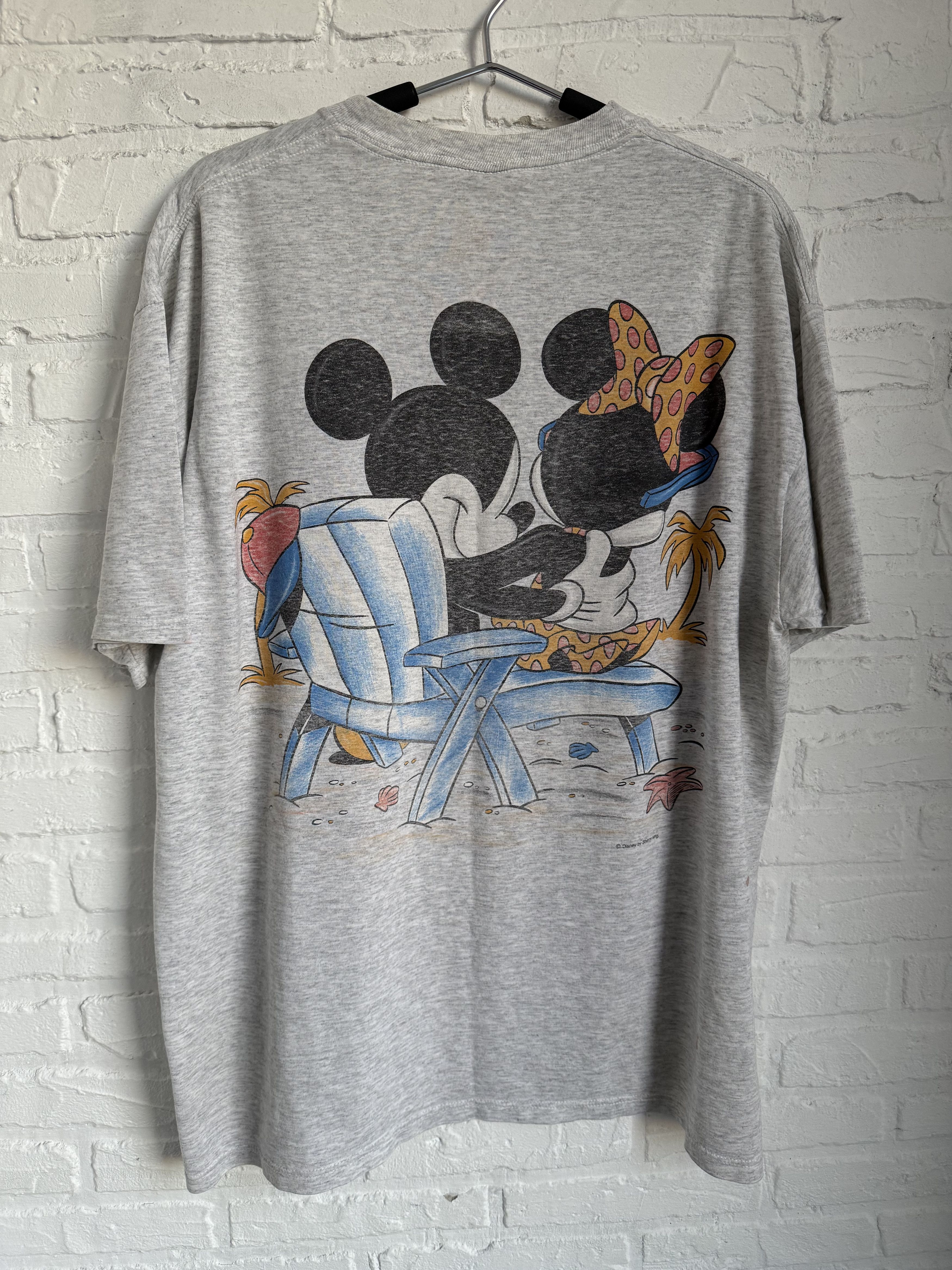 Cartoon Network × Mickey Mouse × Vintage Vintage 80s Mickey Mouse Florida cartoon t-shirt Size US XL / EU 56 / 4 - 2 Thumbnail