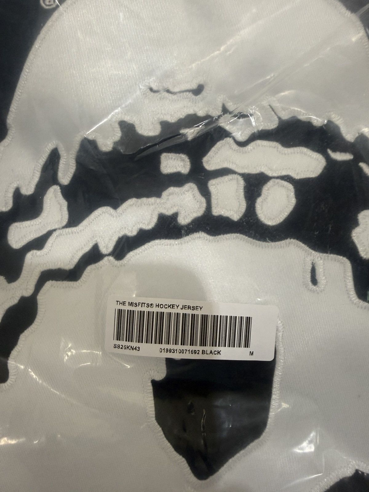 Supreme Sz M Medium - Supreme x The Misfits Hockey Jersey Black Size US M / EU 48-50 / 2 - 5 Thumbnail