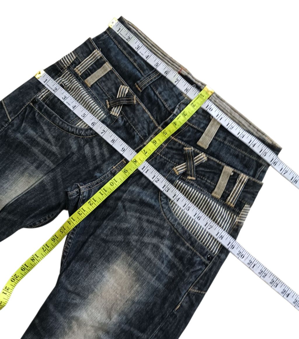 Other Dominate Double Waist Distressed Jeans Size US 32 / EU 48 - 10 Thumbnail