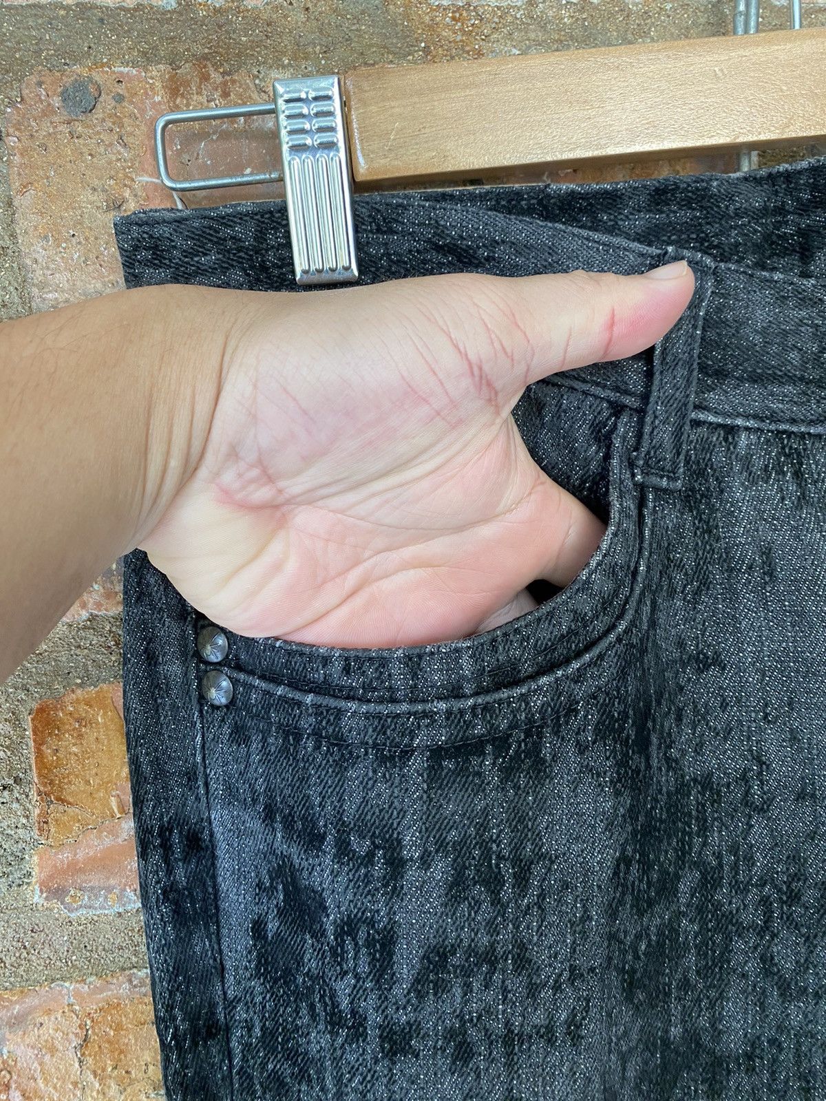 14th Addiction Custom Culture Japan Snake Rayon Layer flare denim Size US 30 / EU 46 - 9 Thumbnail