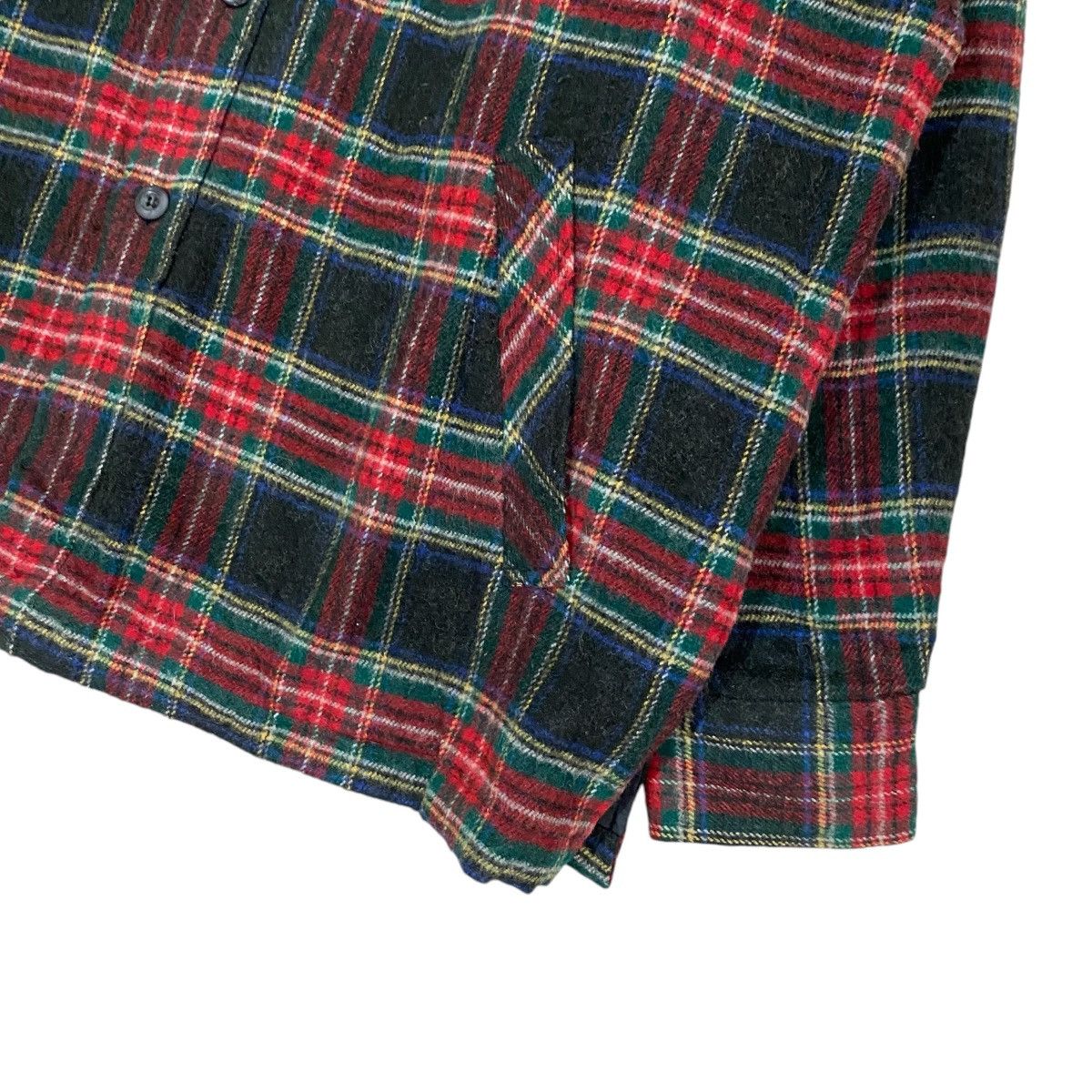 Art Comes First × Designer × Japanese Brand VINTAGE CUBIC MEASURE WOOL TARTAN JACKET LIKE FILSON Size US L / EU 52-54 / 3 - 4 Thumbnail
