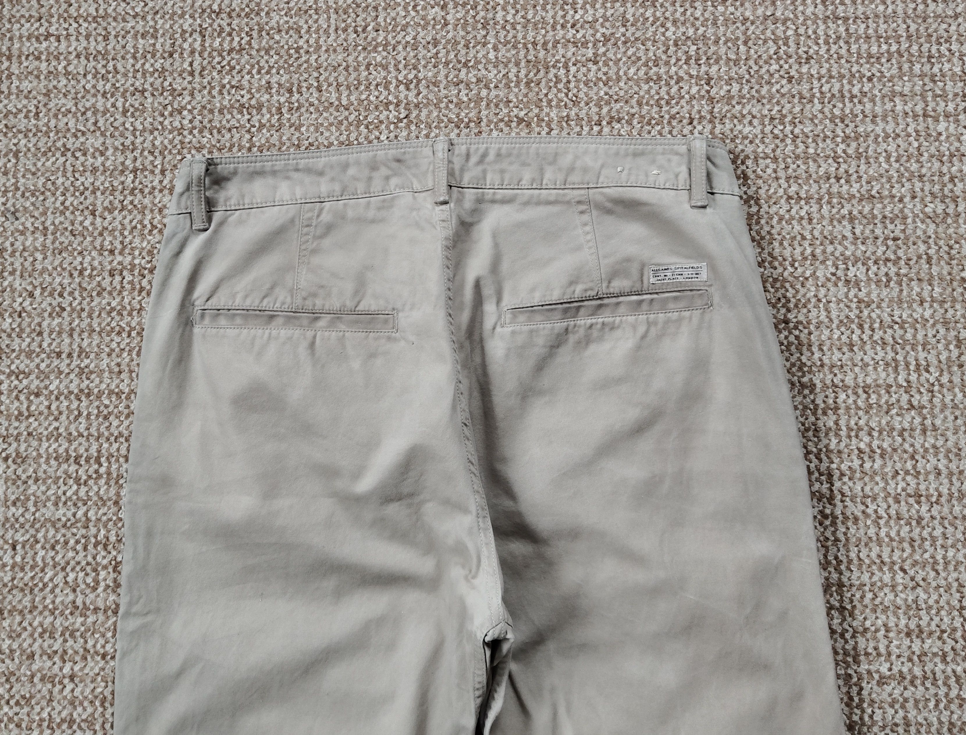 Allsaints Allsaints Pseudo Chino Pants sz W32 Size US 32 / EU 48 - 3 Thumbnail