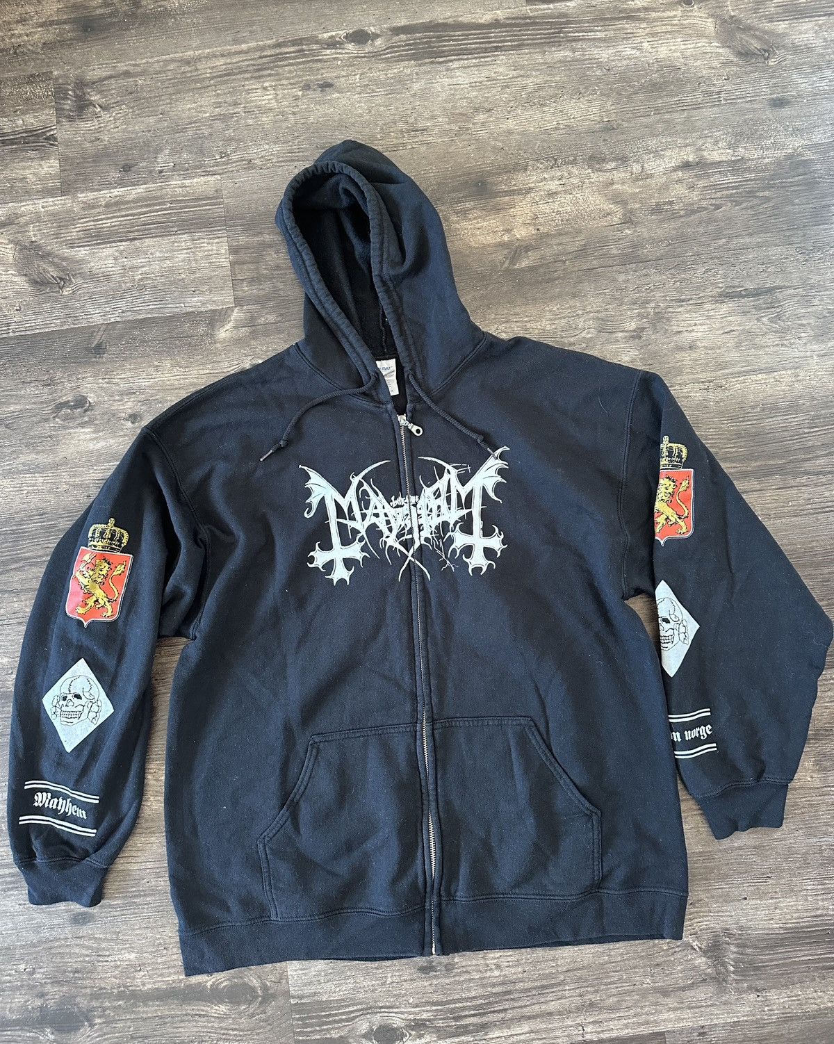 Band Tees Mayhem Division Norge hoodie Size US XL / EU 56 / 4 - 1 Thumbnail