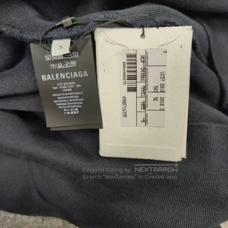 Balenciaga Balenciaga Black Zip Sweatshirt. Size US S / EU 44-46 / 1 - 4 Thumbnail