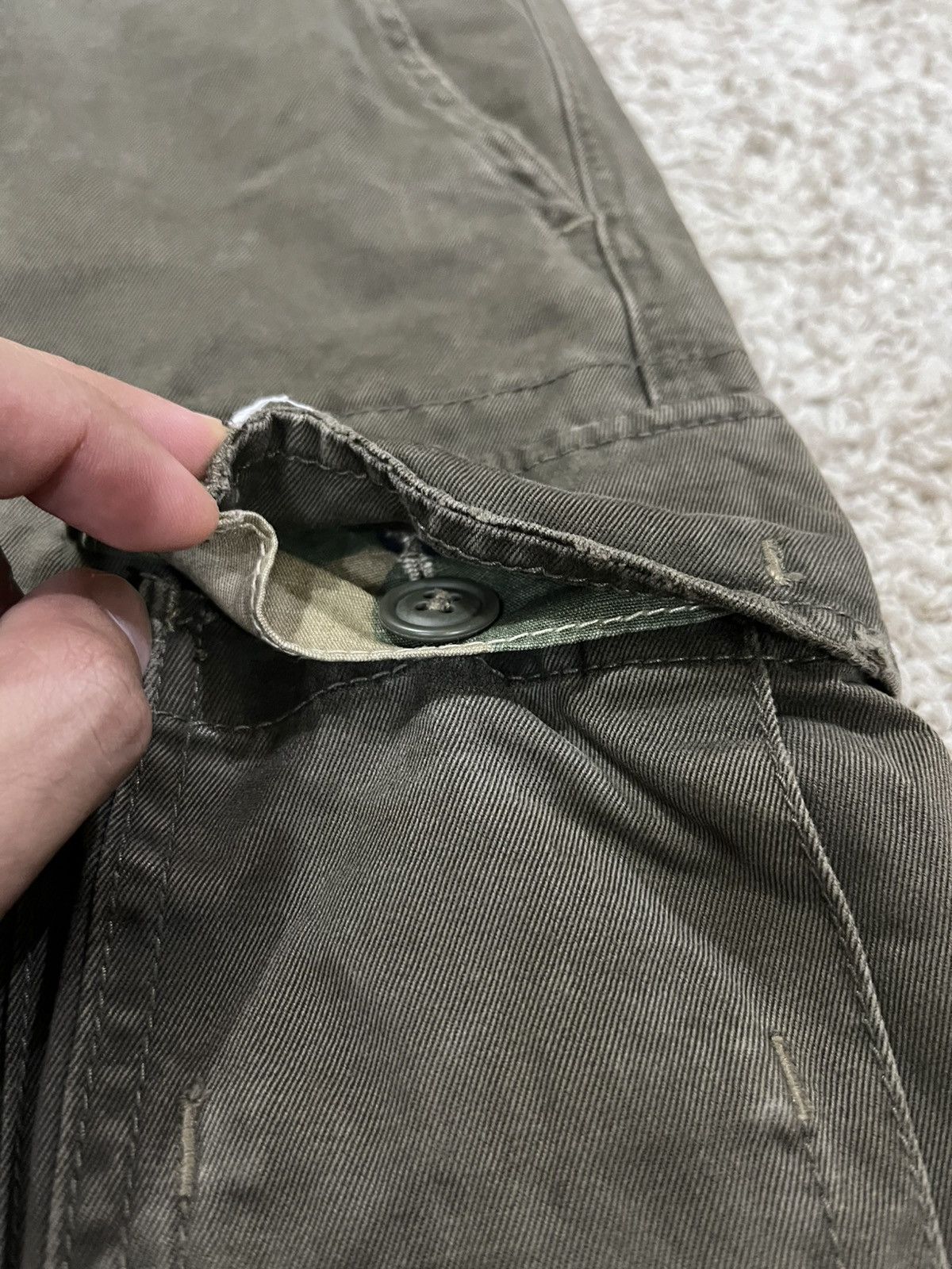 Alpha Industries Alpha Industries Brown Utility Cargo Pants Size US 30 / EU 46 - 4 Thumbnail