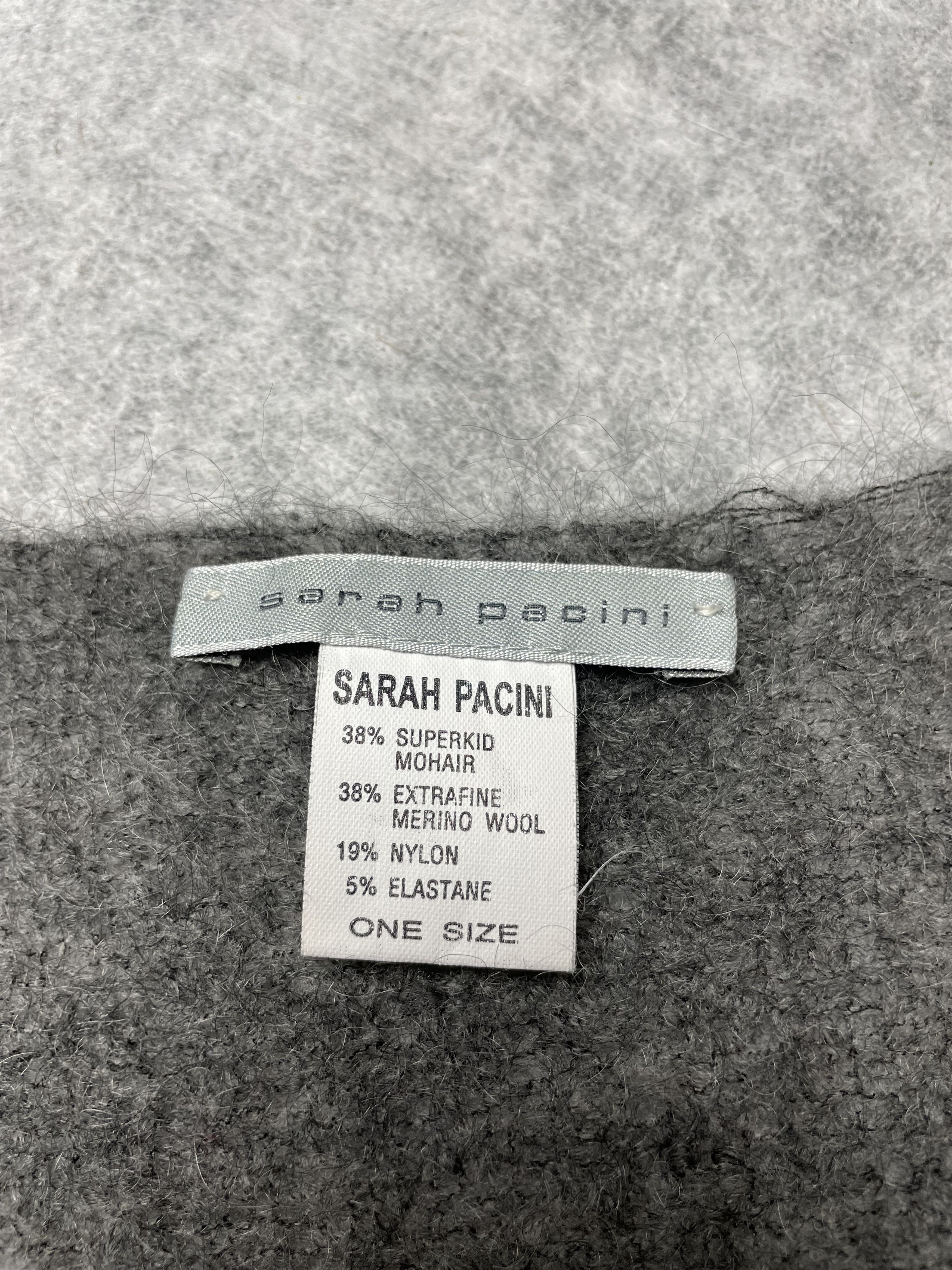 Sarah Pacini Sarah Pacini Women’s Plunging V-neck Mohair Sweater Oversize Size ONE SIZE - 7 Thumbnail