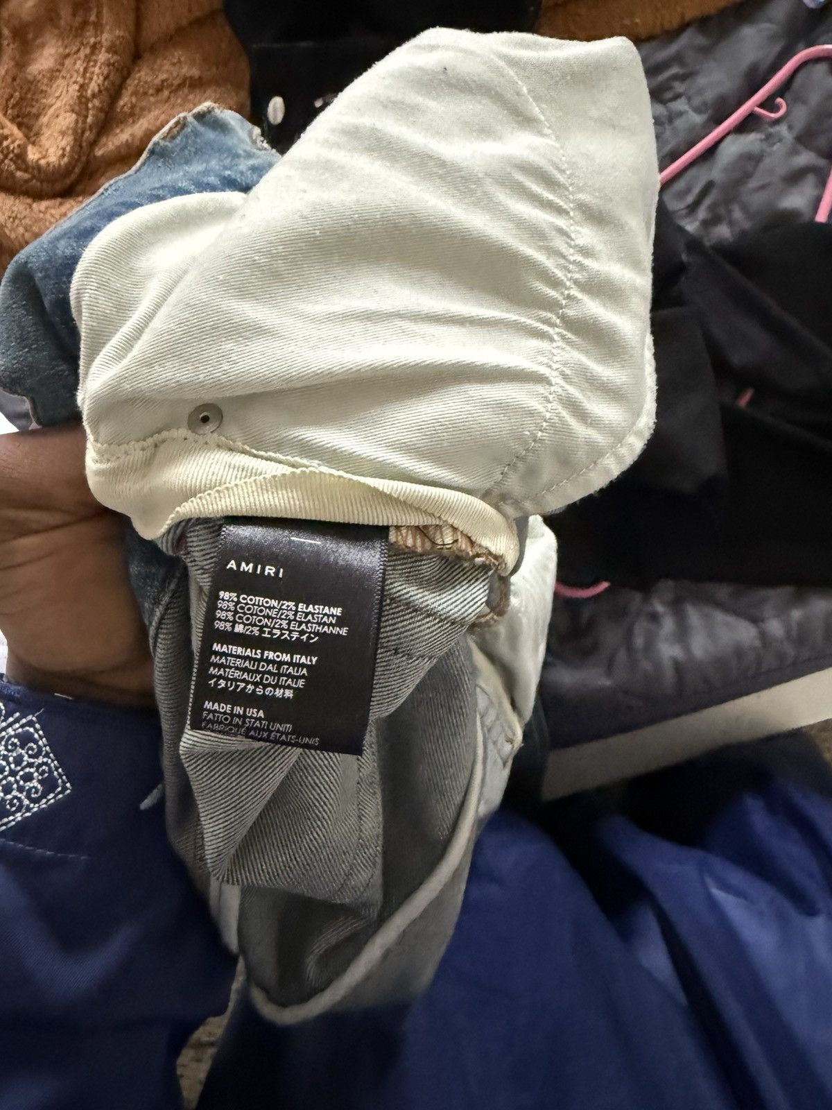Amiri MX1 JEAN IN ITALIAN STRETCH DENIM Size US 29 - 15 Thumbnail