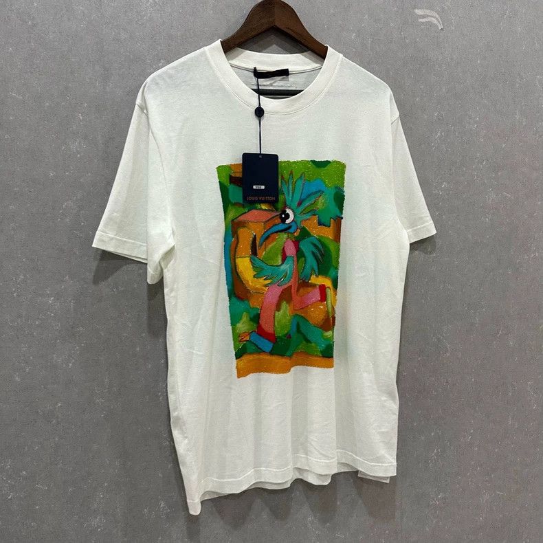 Louis Vuitton Louis Vuitton Cartoon Graffiti Printing short sleeves 2505- Size US L / EU 52-54 / 3 - 6 Thumbnail