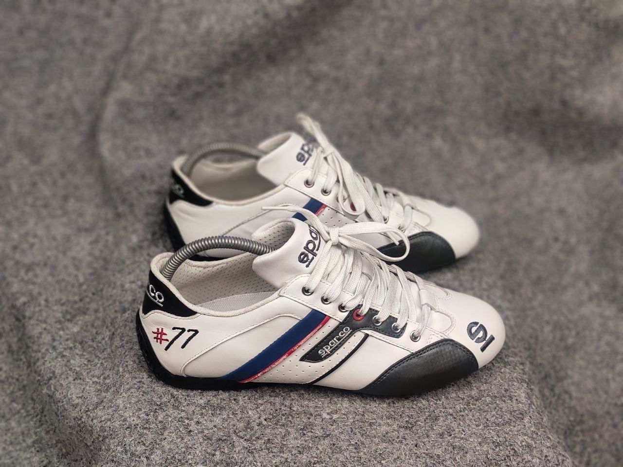 Vintage Vintage Sparco Racing Logo Time 77 Sneakers Y2K Style Size US 8.5 / EU 41-42 - 6 Thumbnail