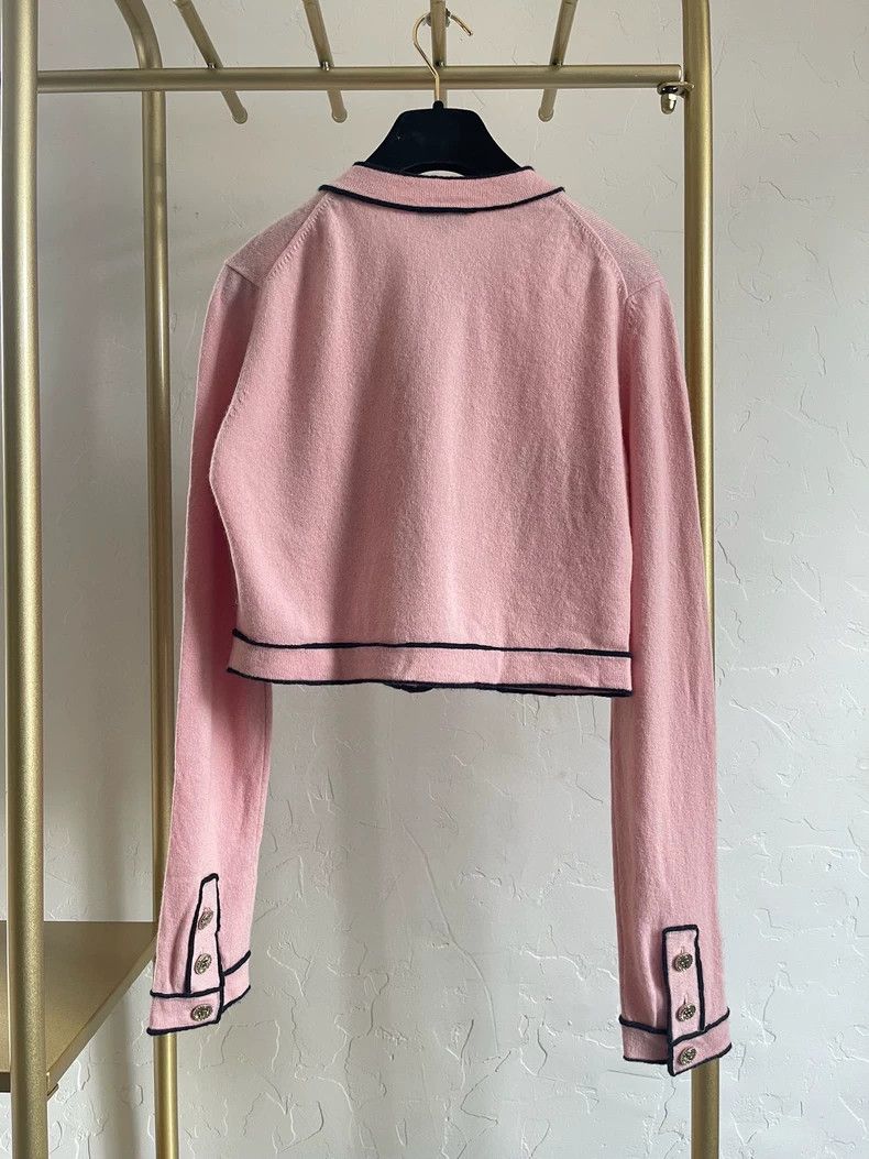 Chanel Chanel 21s pink cartoon cardigan coat Size XS / US 0-2 / IT 36-38 - 2 Thumbnail