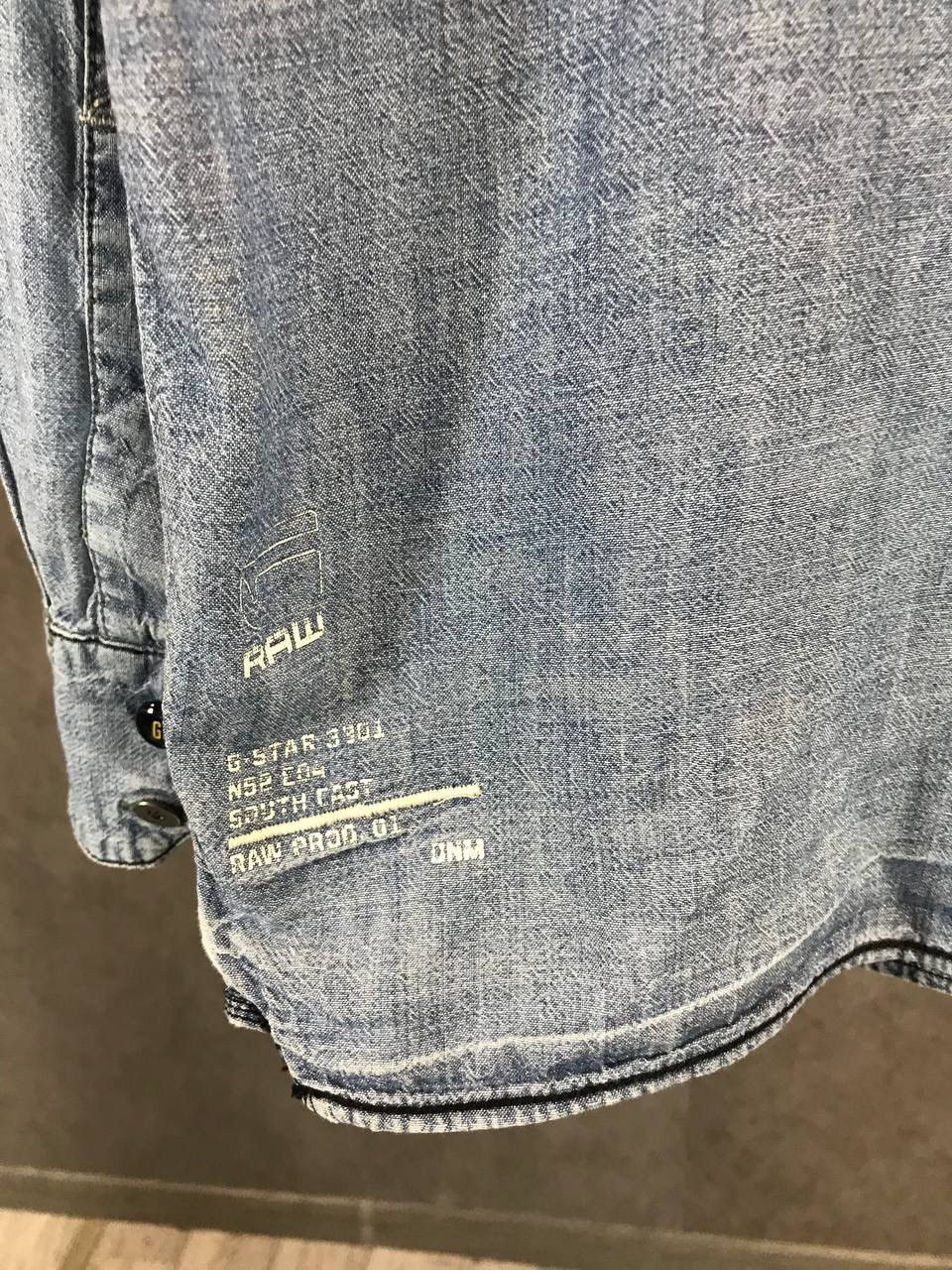 G-Star G Star Raw vintage denim shirt Size US L / EU 52-54 / 3 - 9 Thumbnail