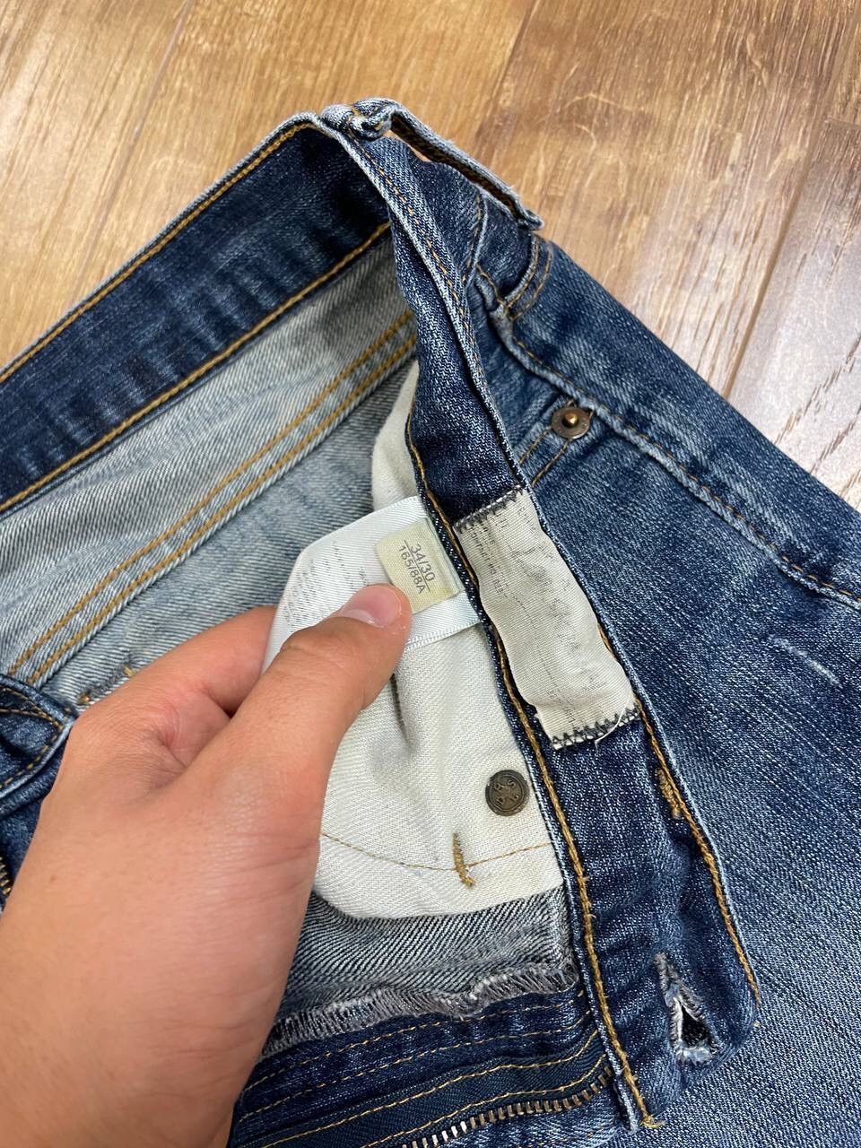 Denim & Supply Ralph Lauren × Ralph Lauren × Vintage Vintage Y2K Denim Supply Ralph Lauren Blue Denim Jeans Pants Size US 34 / EU 50 - 10 Thumbnail
