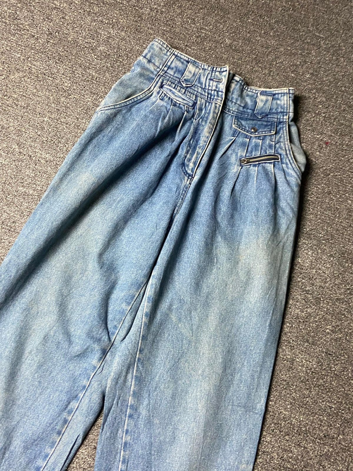 By Together Together! High Waist Tapered Denim Jeans (161) Size 24" / US 00 / IT 34 - 9 Thumbnail